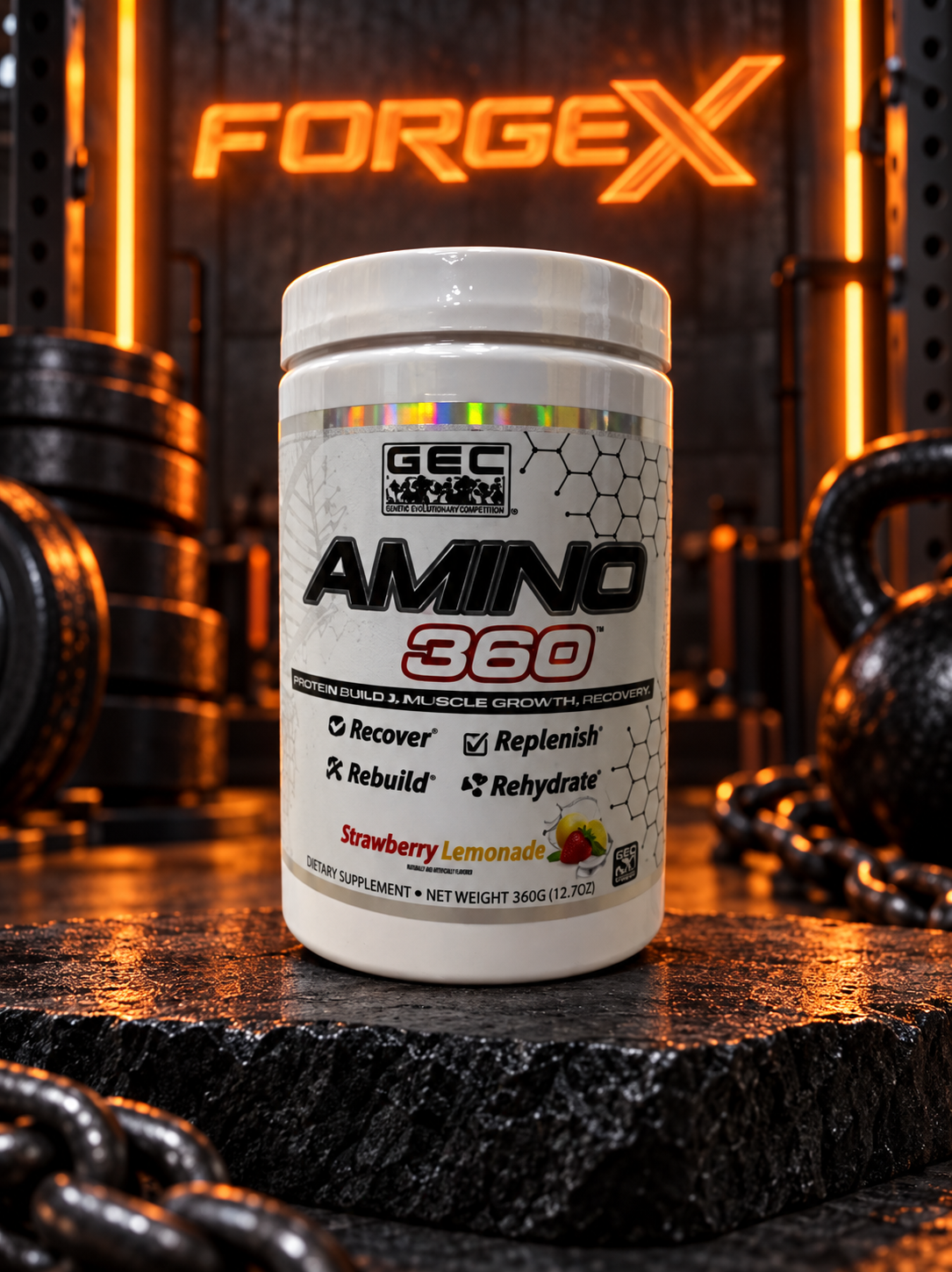 GEC Genetic Edge Compounds - Amino 360 360g — Не указан