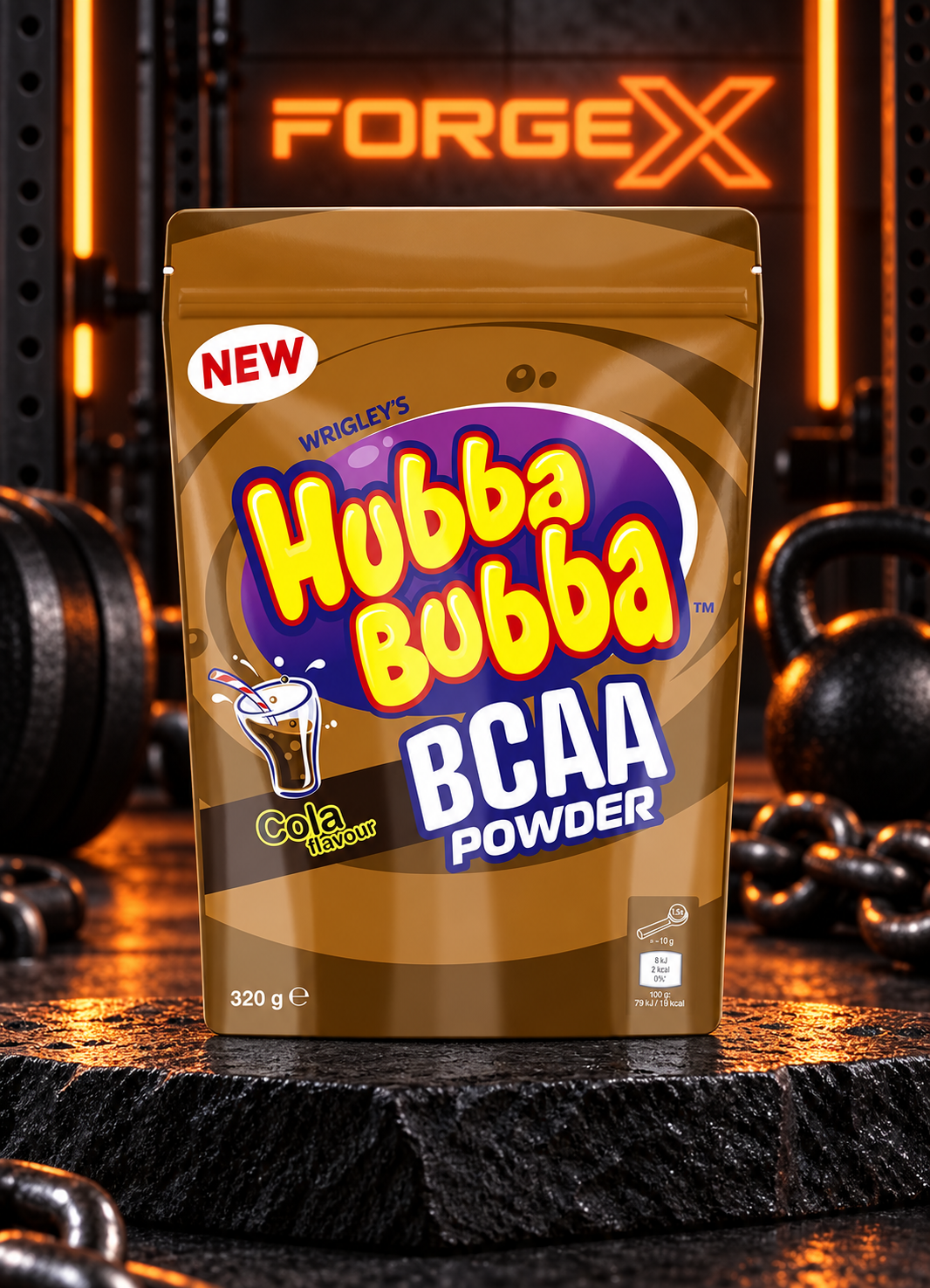 Mars Inc - Hubba Bubba BCAA 320g (Кока-кола) — Кока-кола