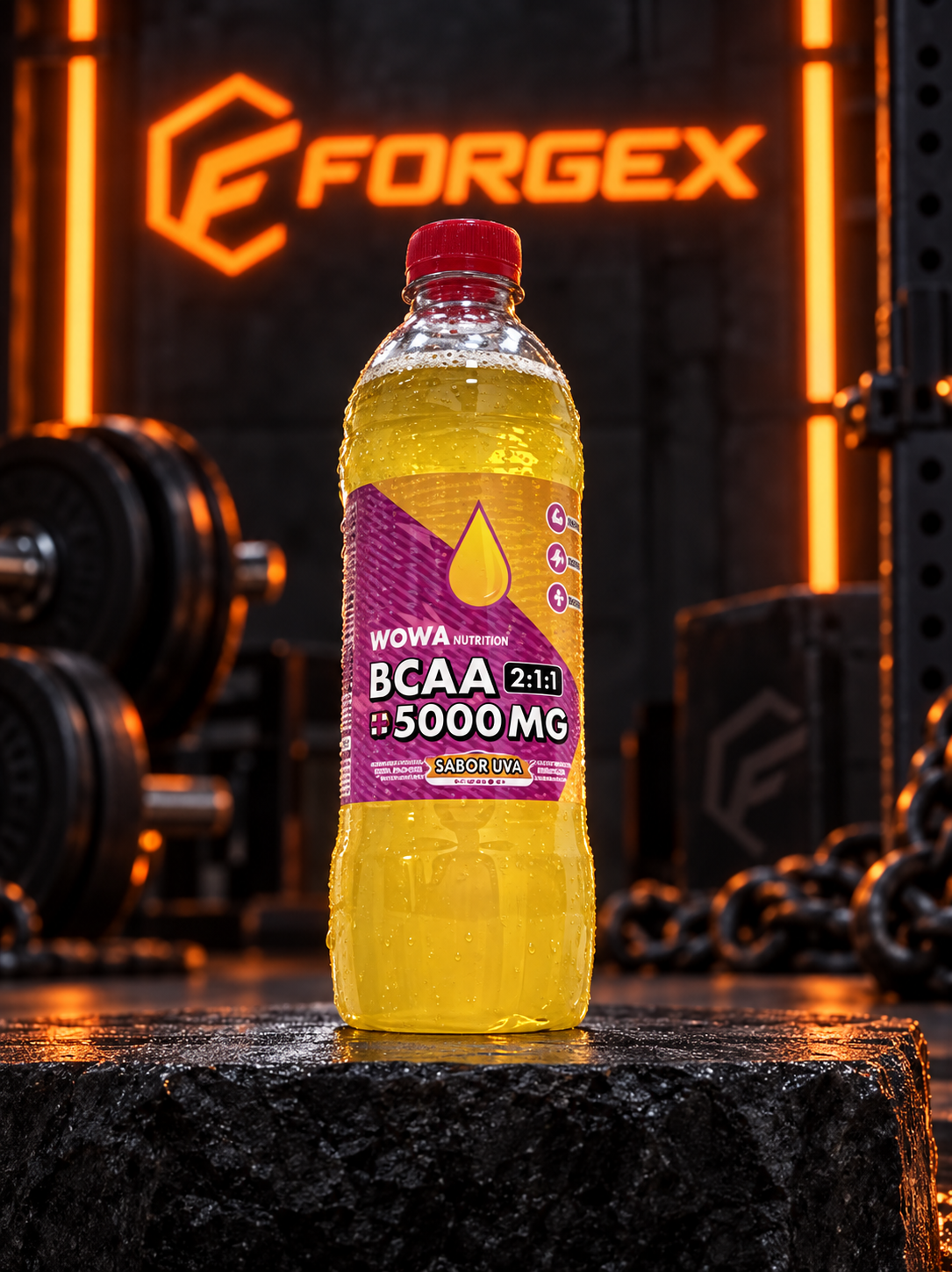 WOW - BCAA 500мл Маракуйя Без Сахара — Не указан