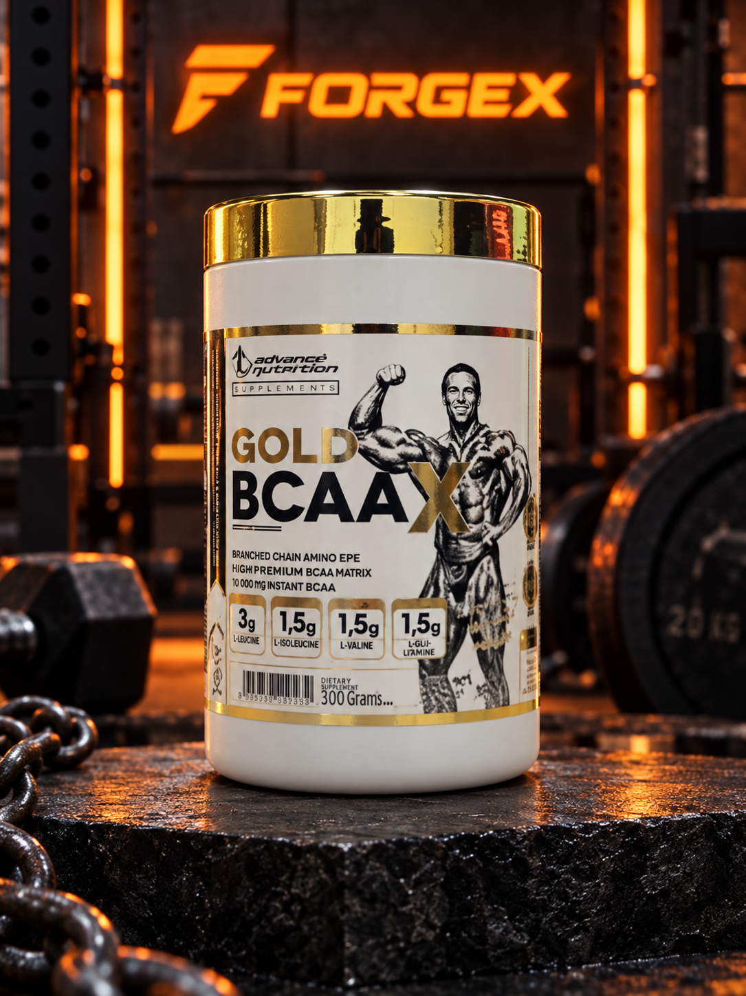 BCAA Kevin Levrone Gold BCAA X(cola) — cola