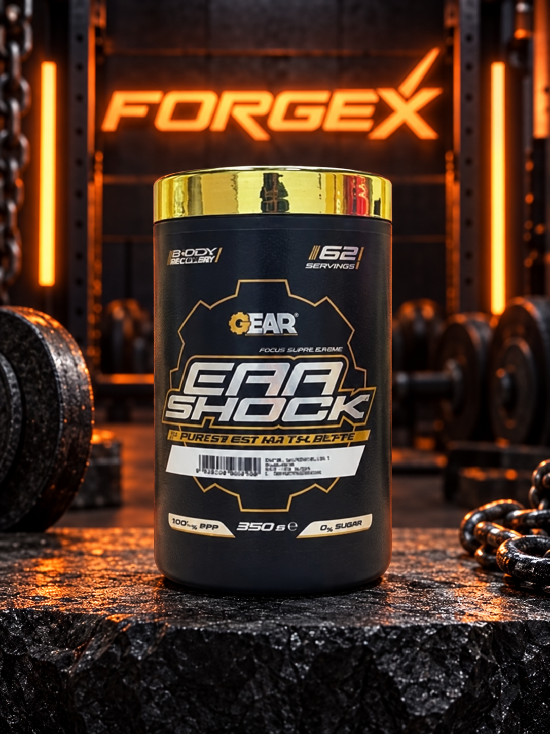 GEAR EAA SHOCK (Апельсин-манго) — Апельсин-манго