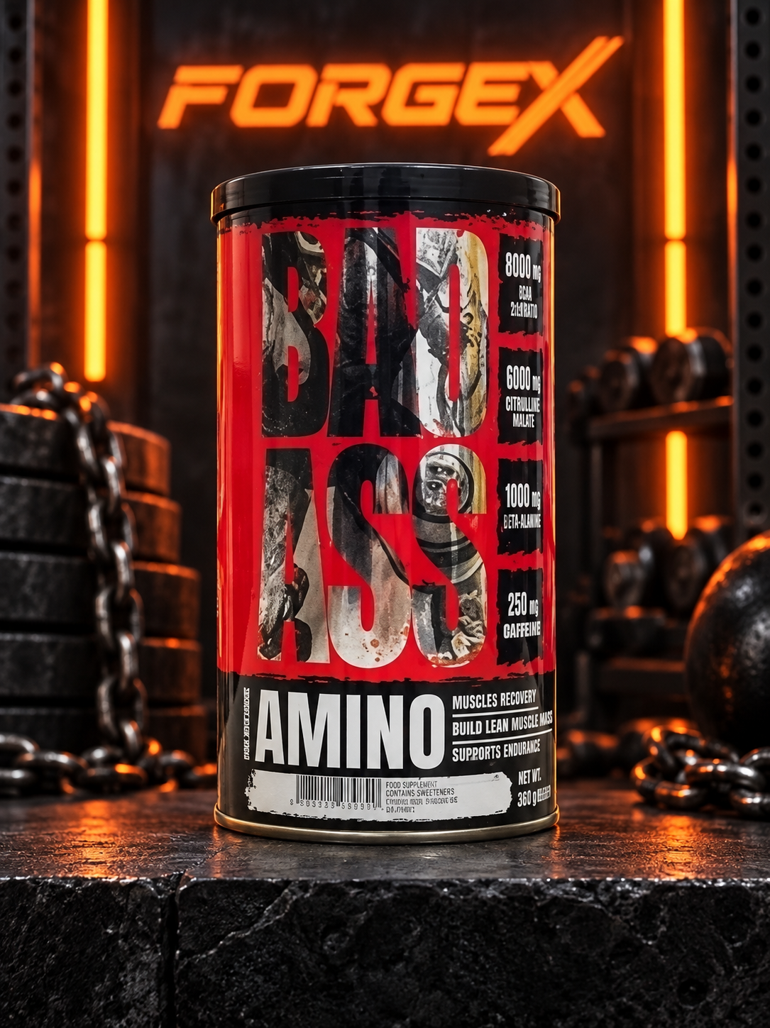 BAD ASS Amino(персик-цитрус) — персик-цитрус