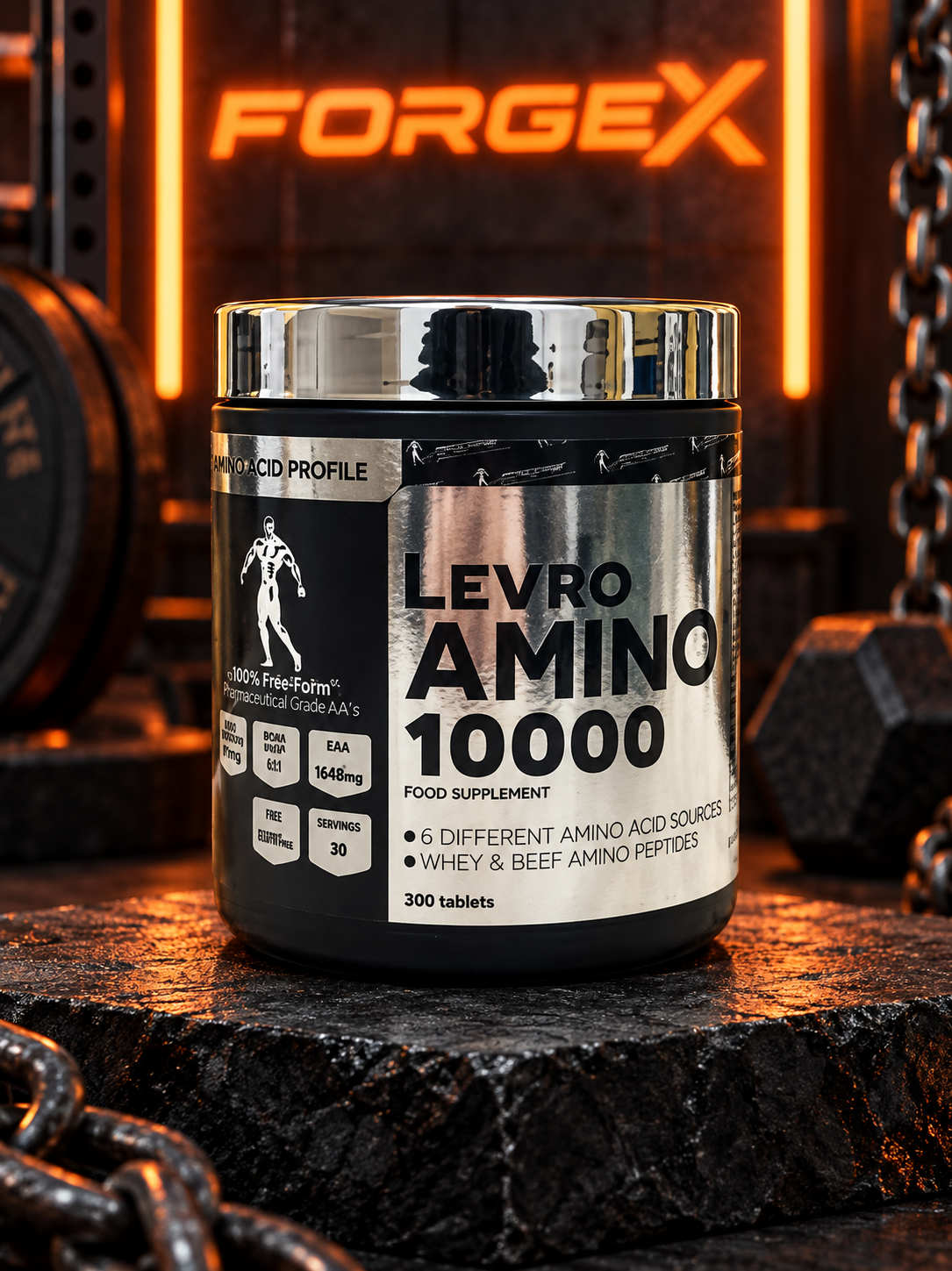 Kevin Levrone LevroAmino 10000 — Не указан