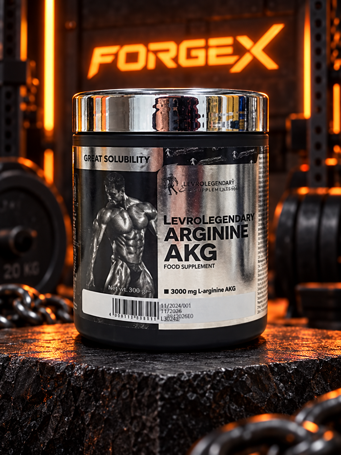 LevroLegendary Arginine AKG — Не указан