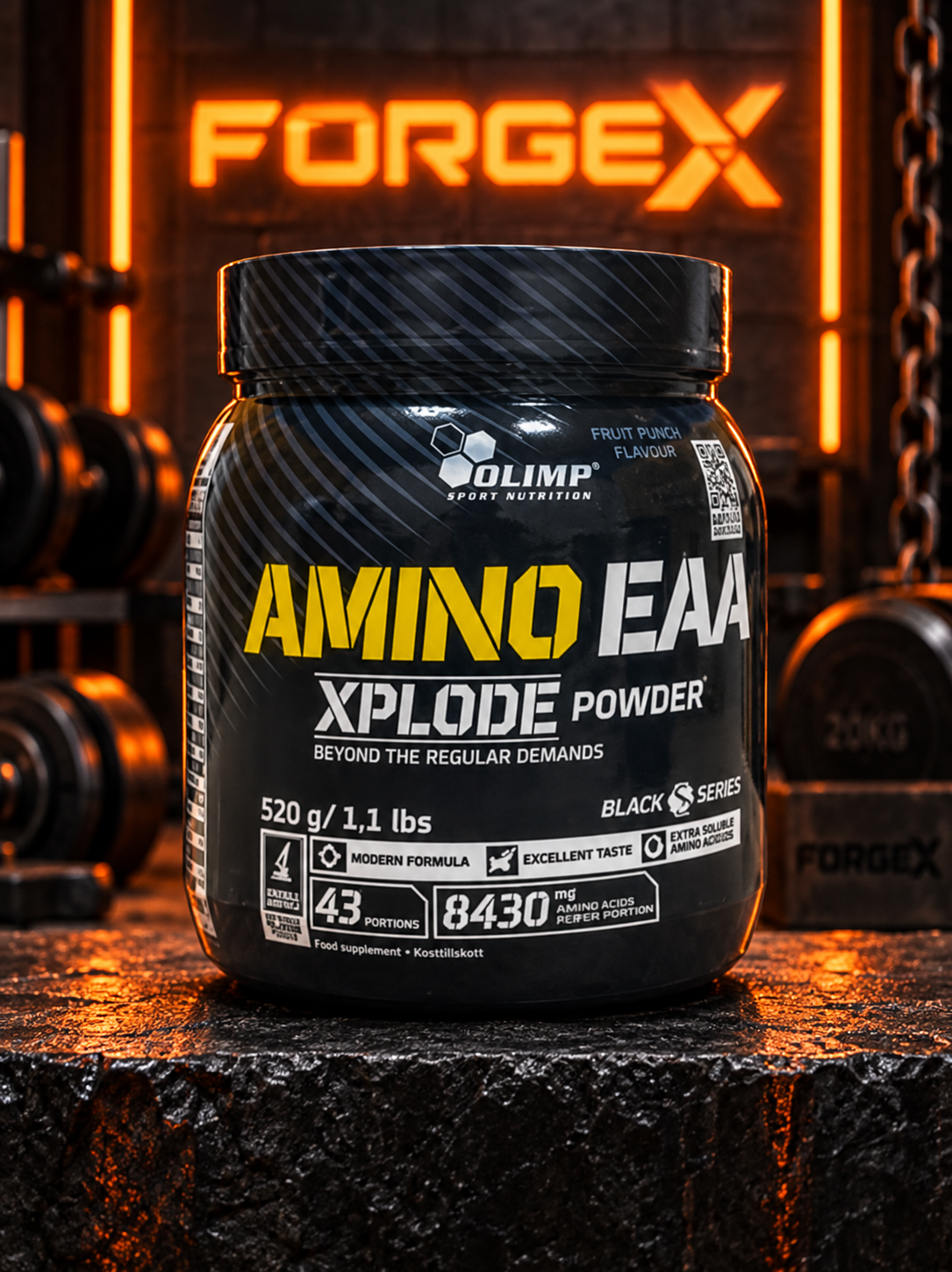 Amino EAA Xplode Powder(Fruit Punch) — Fruit Punch