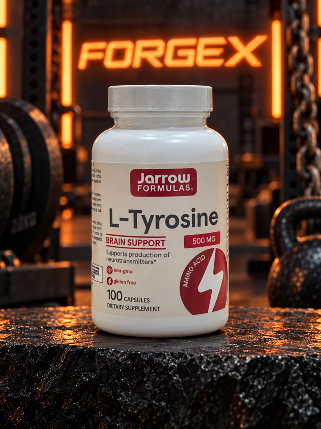 Jarrow Formulas L-Tyrosine 500 mg — Не указан