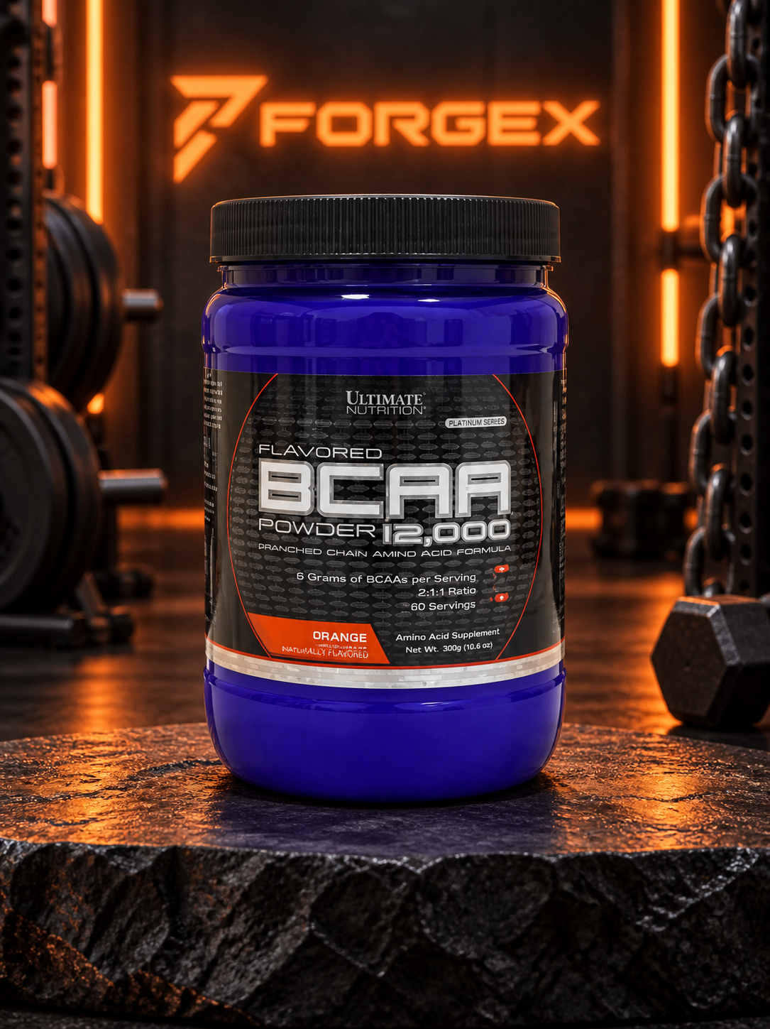 Ultimate Nutrition BCAA 12000 Powder — апельсин