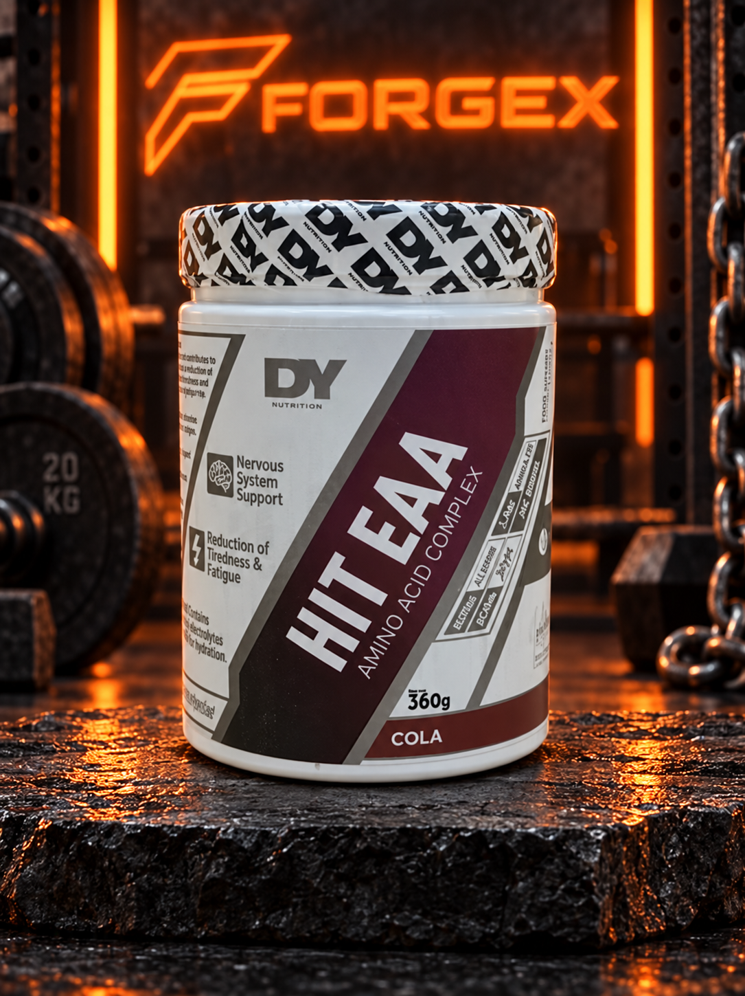 Dorian Yates Nutrition HIT EAA Amino Acid Complex(Cola) — Cola