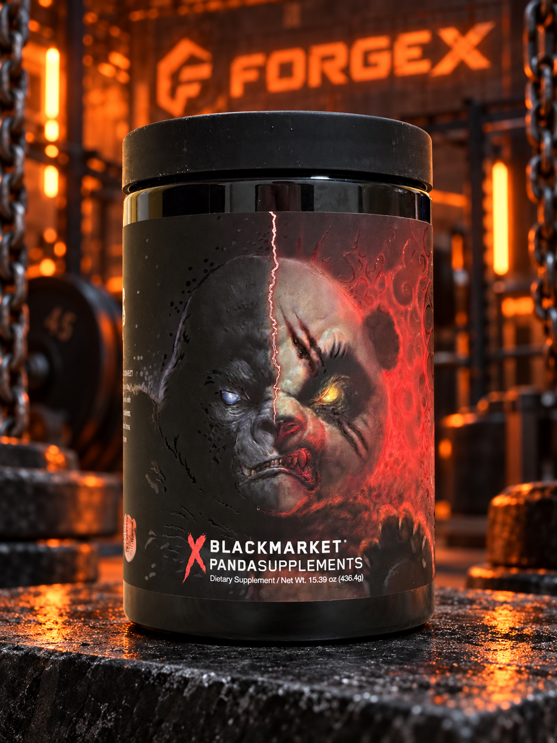Blackmarket x Panda Supps — Gorilla Limited Edition — Не указан