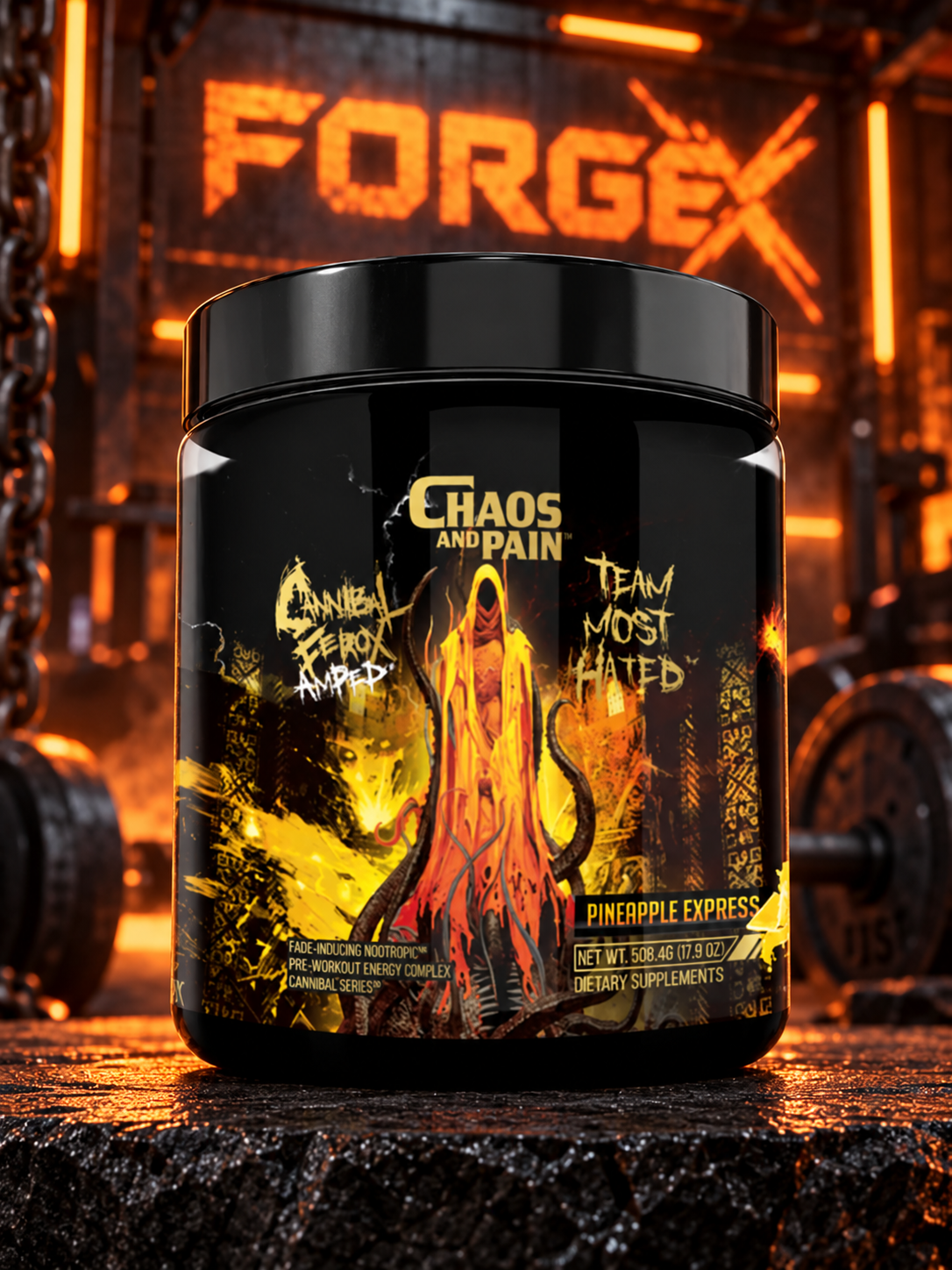 Chaos and Pain — Ferox Amped 506 г — Ананас