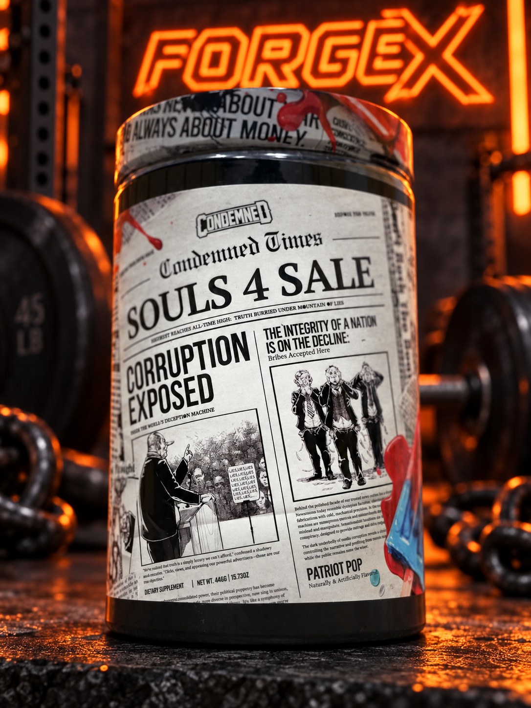 Condemned — Souls 4 Sale — Patriot Pop