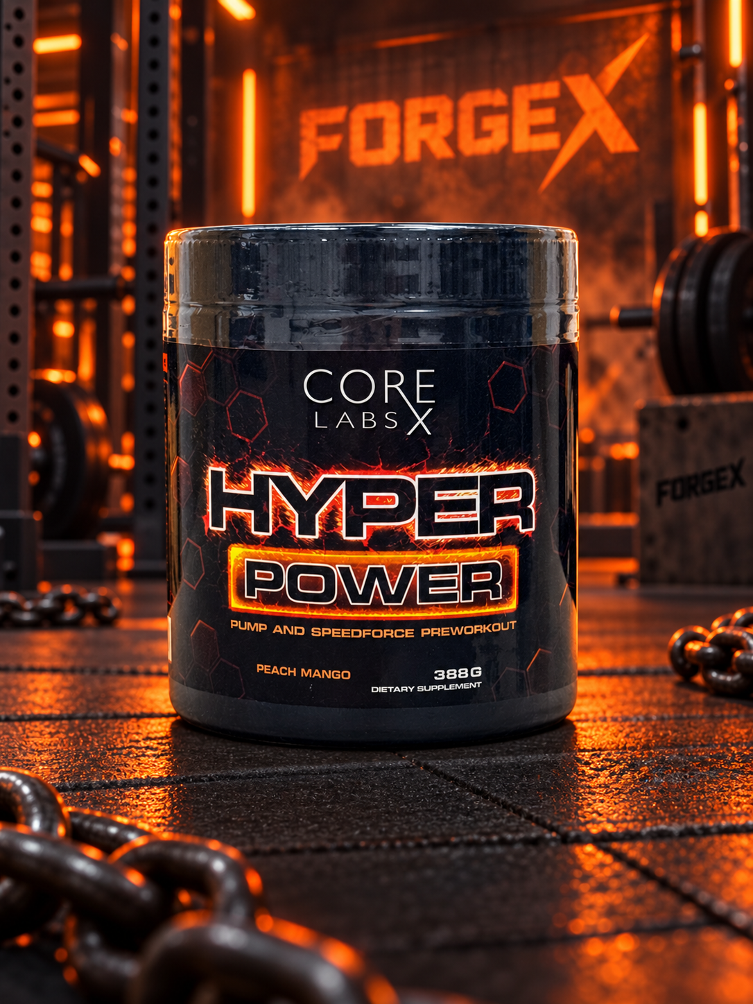 Core Labs X Hyper Power Pre-Workout — Персик — манго