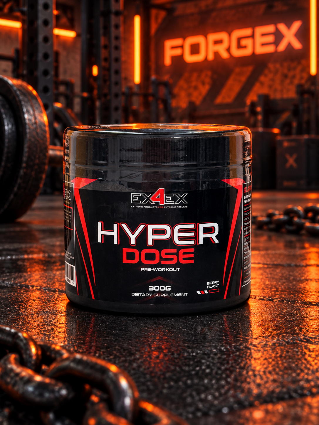 EX4EX Hyper Dose Pre-Workout — Ягодный микс