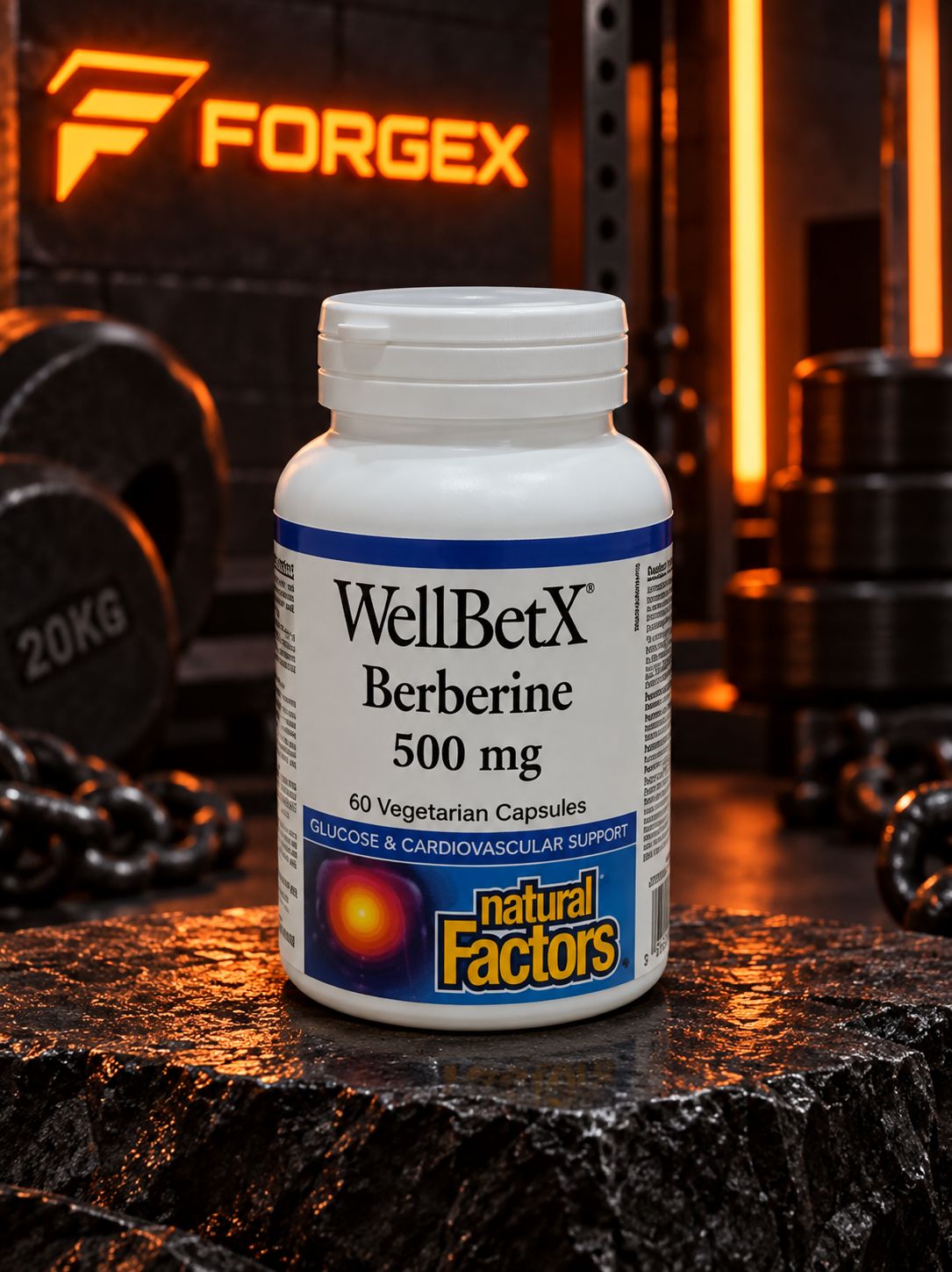 Natural Factors, WellBetX® Berberine 
