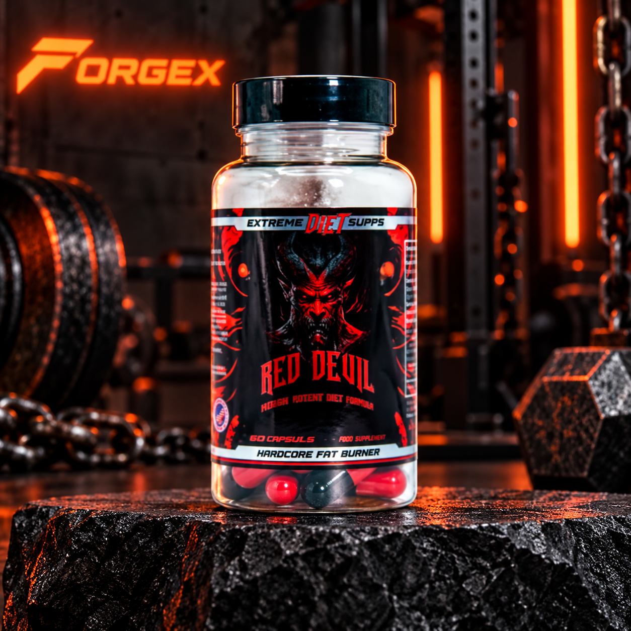 Extreme Diet Supps - Red Devil 60 caps 