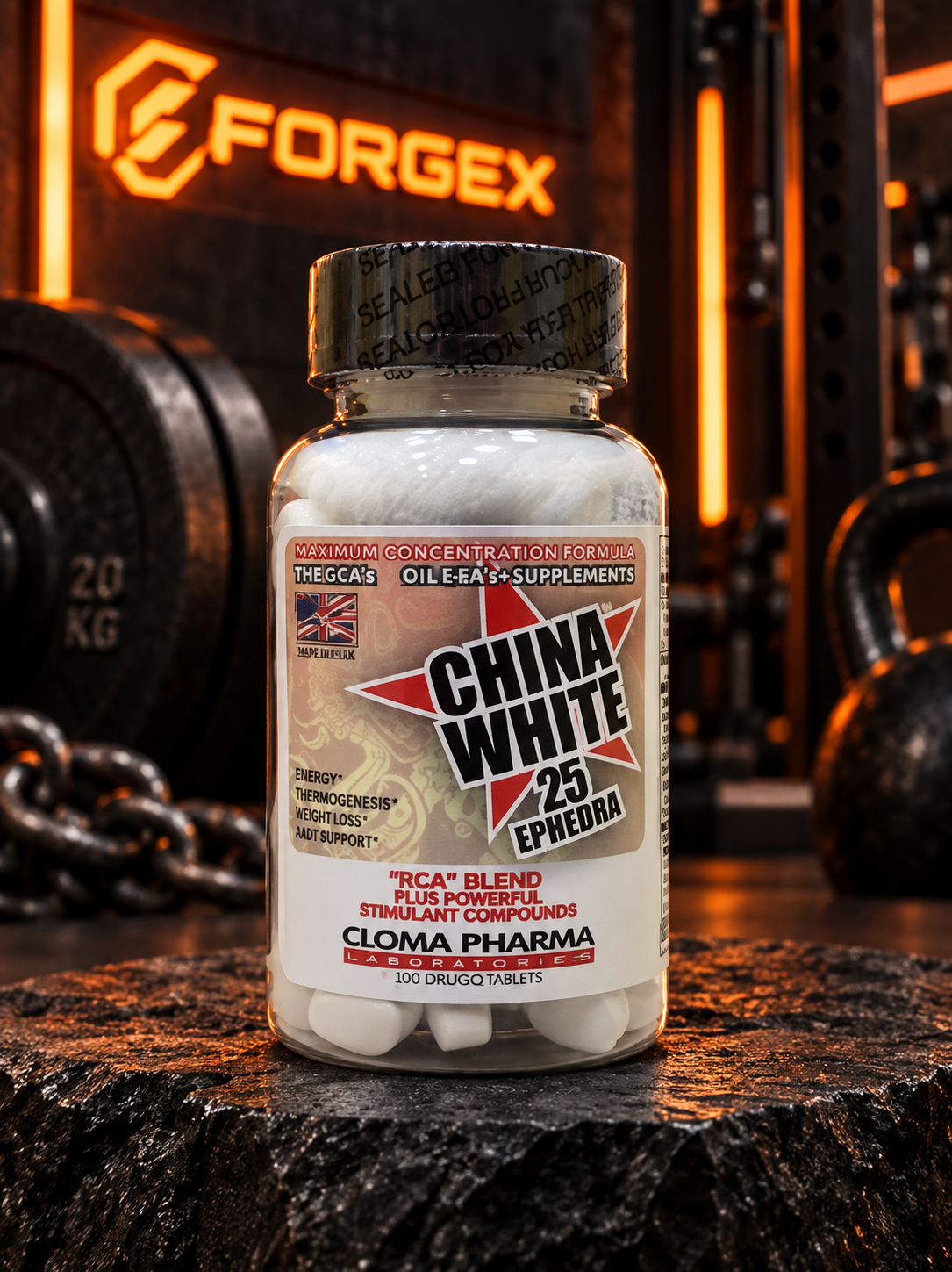 Жиросжигатель Cloma Pharma China White  25, (100 caps) 