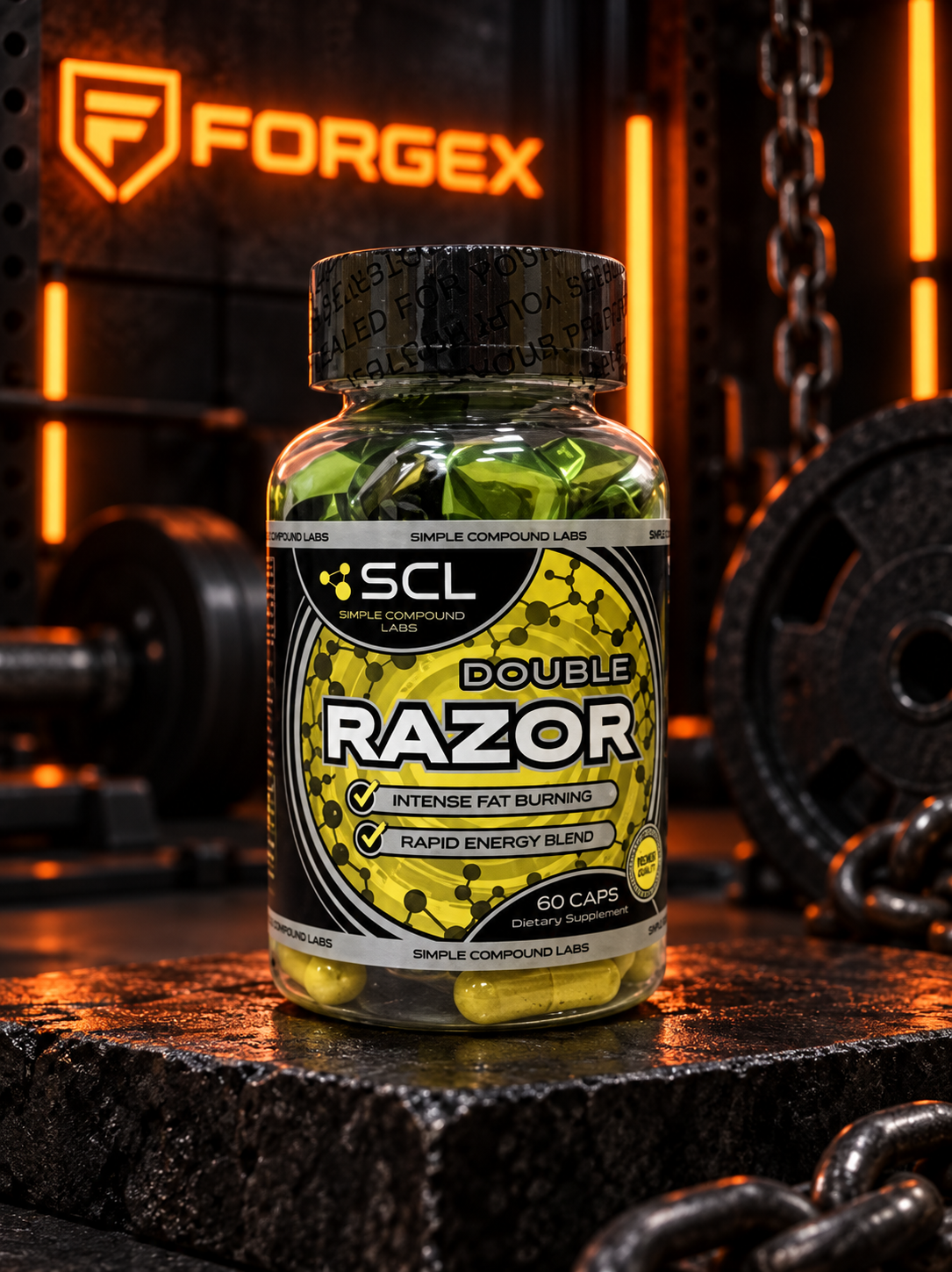 SCL - Double Razor 60 caps 