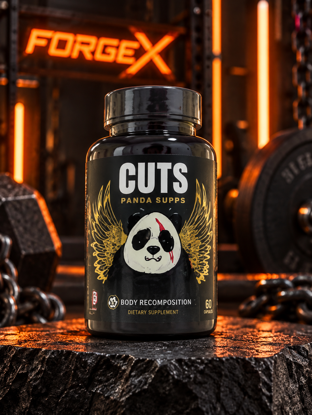 Panda Supps - Cuts 60 caps 