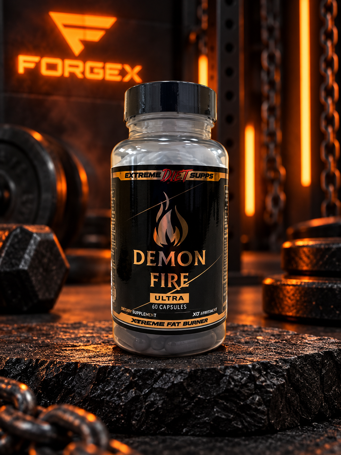 Extreme Diet Supps - Demon Fire Ultra series 60 caps 