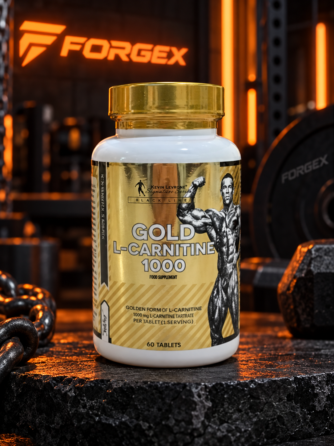 Gold L-Carnitine 1000 от Kevin Levrone Signature Series 