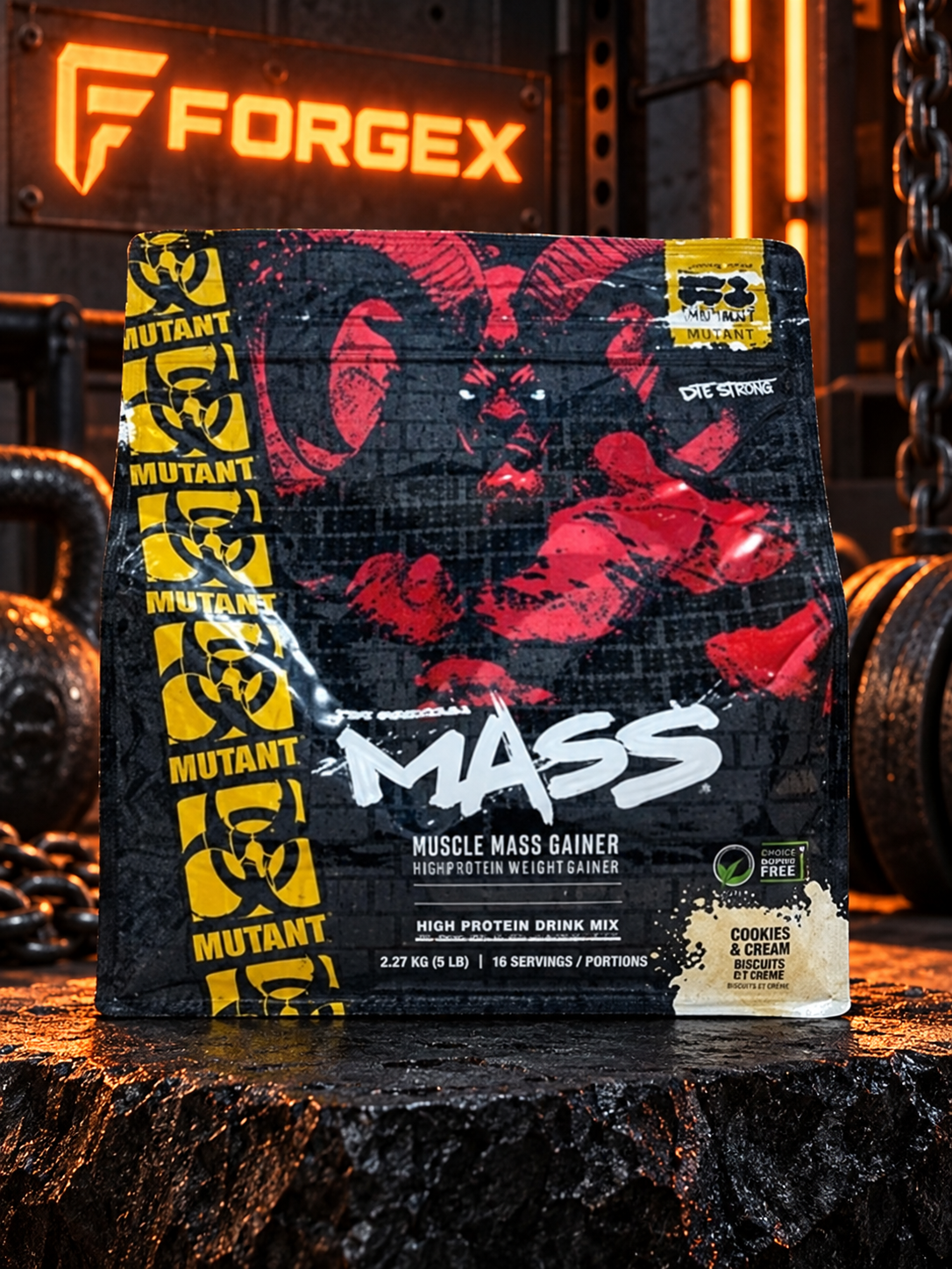Mutant Mass(тройной шоколад) — тройной шоколад