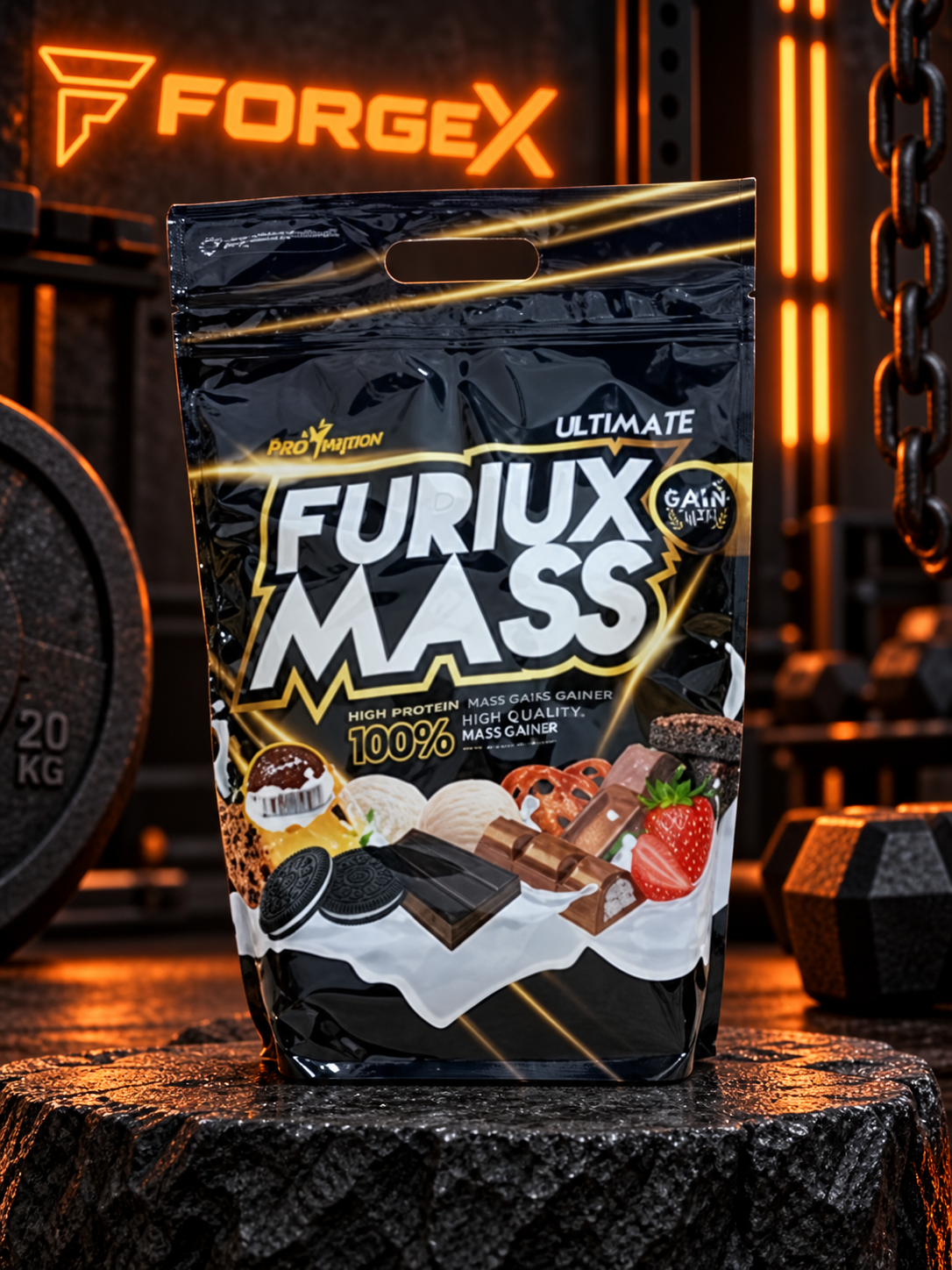 BigMan Nutrition Furiux Mass — Печенье