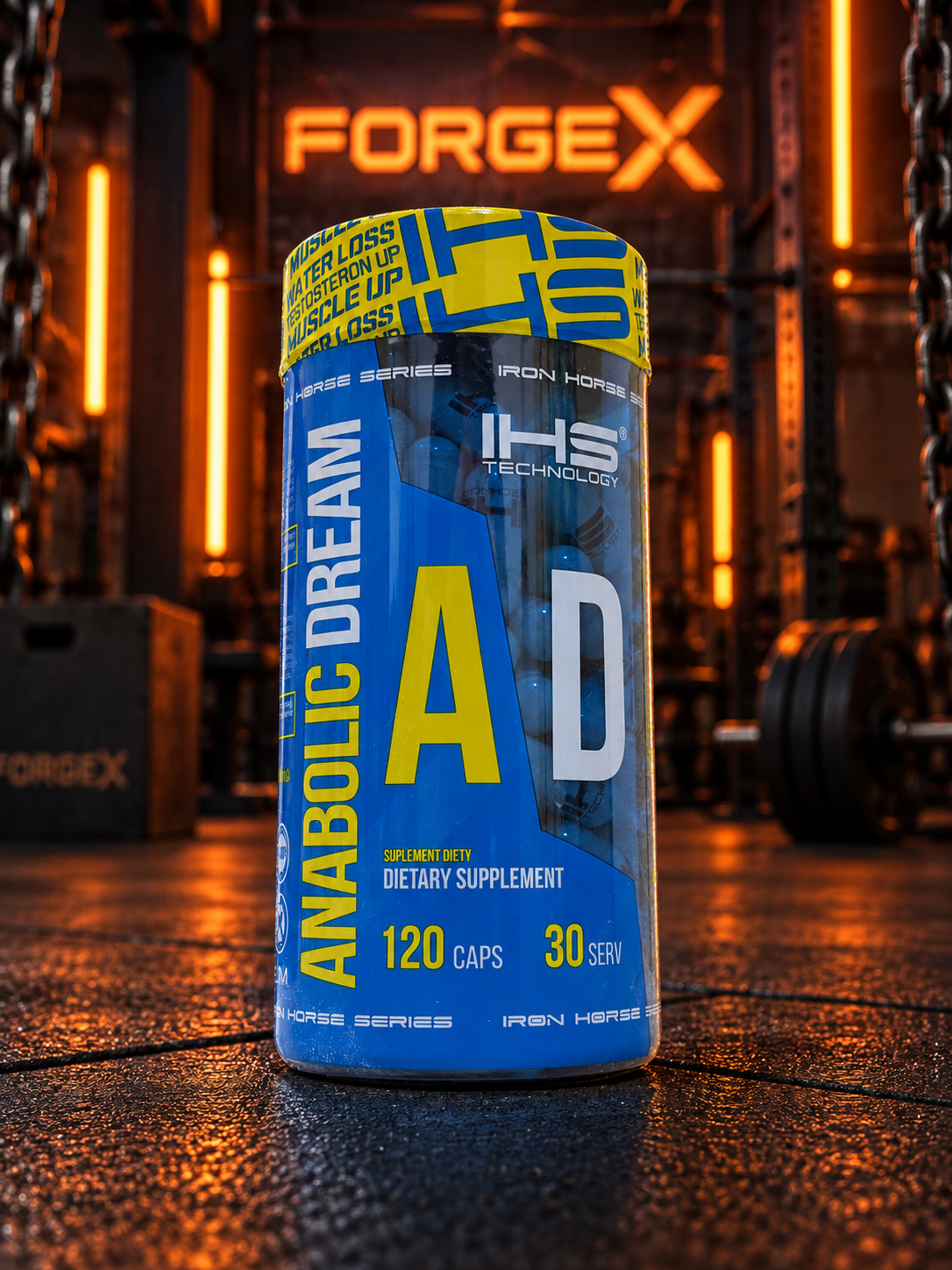 Iron Horse Series Anabolic Dream — 120 капсул — Не применяется (капсулы)