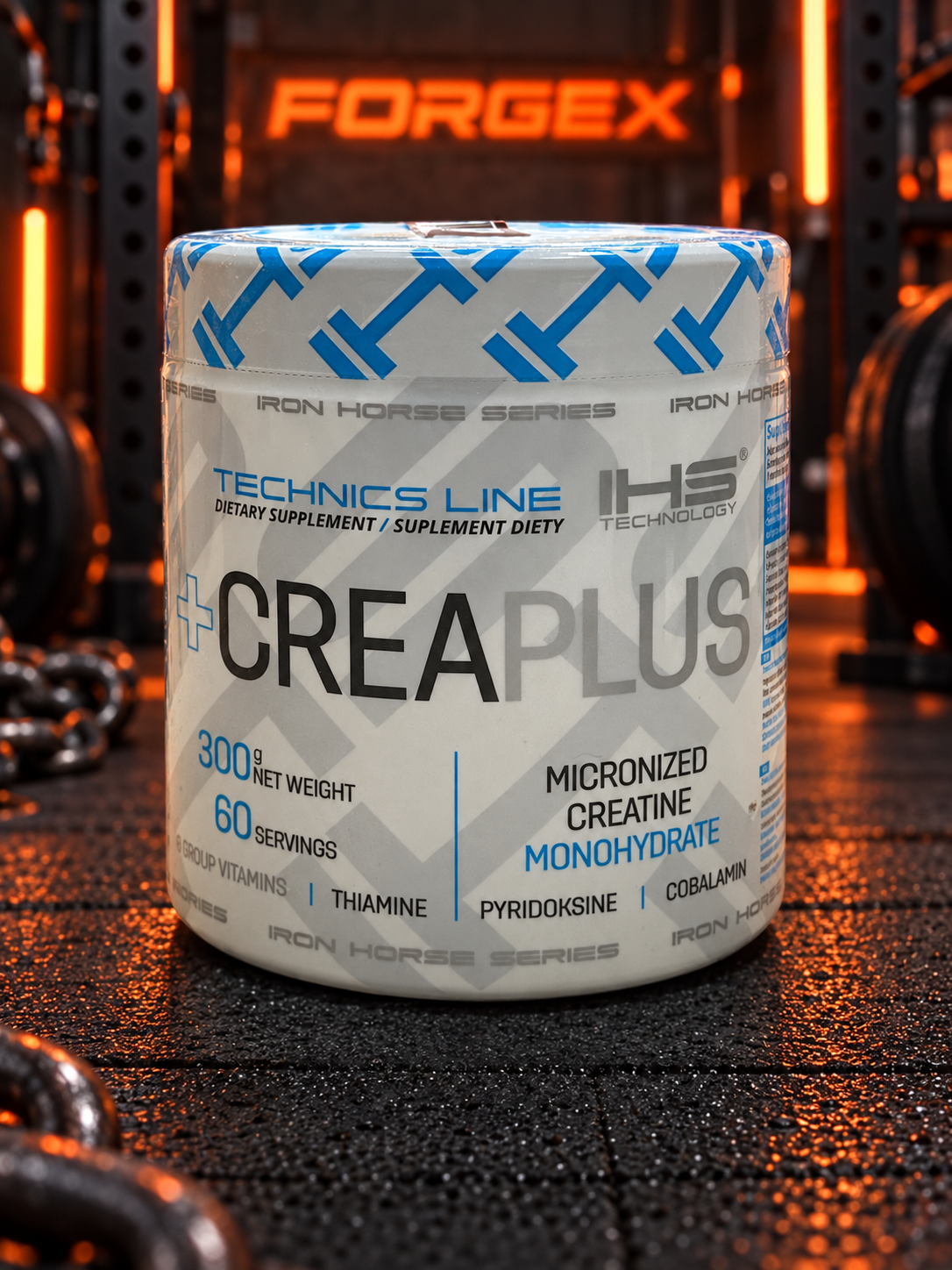 Iron Horse Series Crea Plus — 300 г — малина