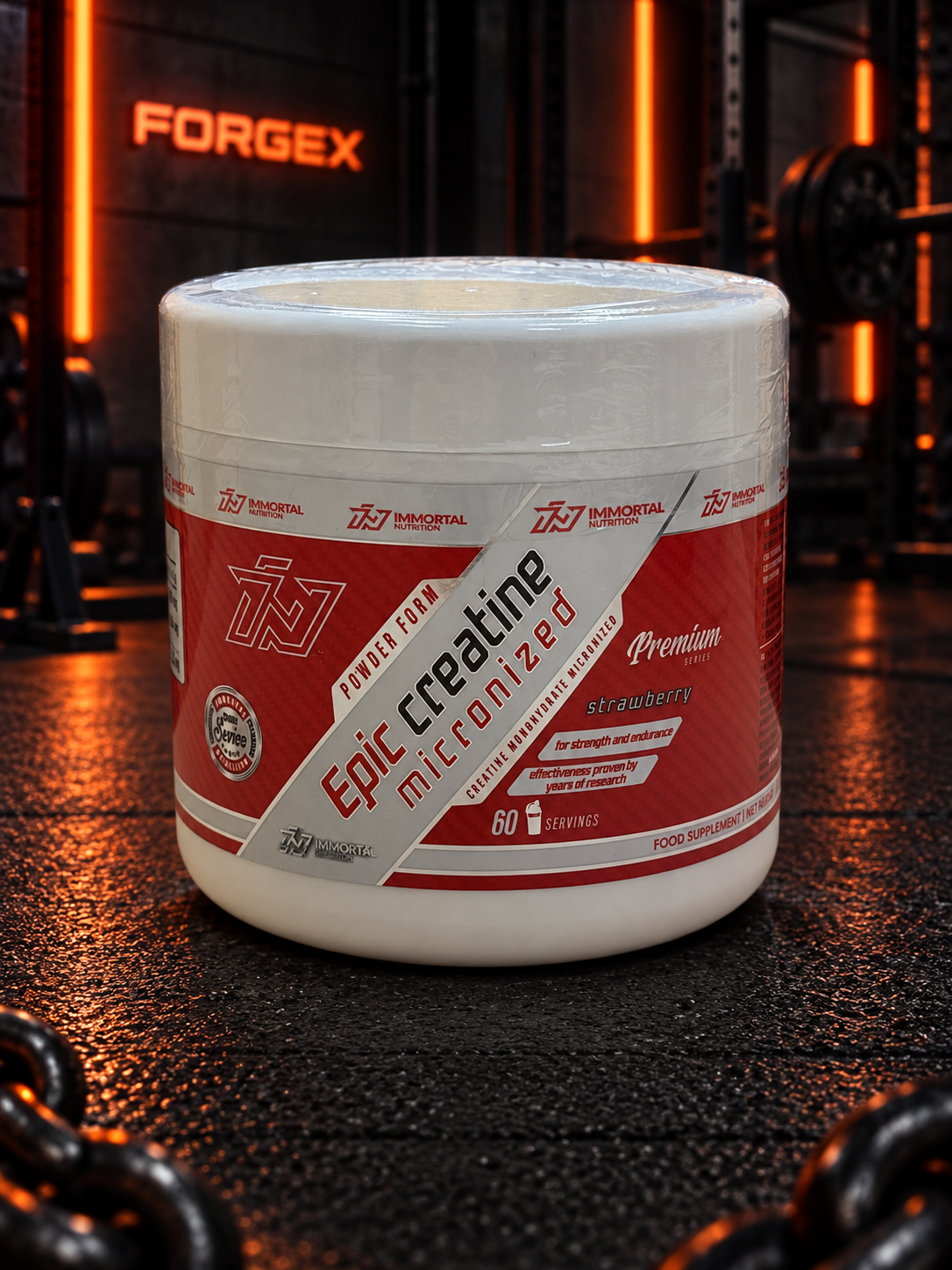 Immortal Nutrition Creatine — Клубника