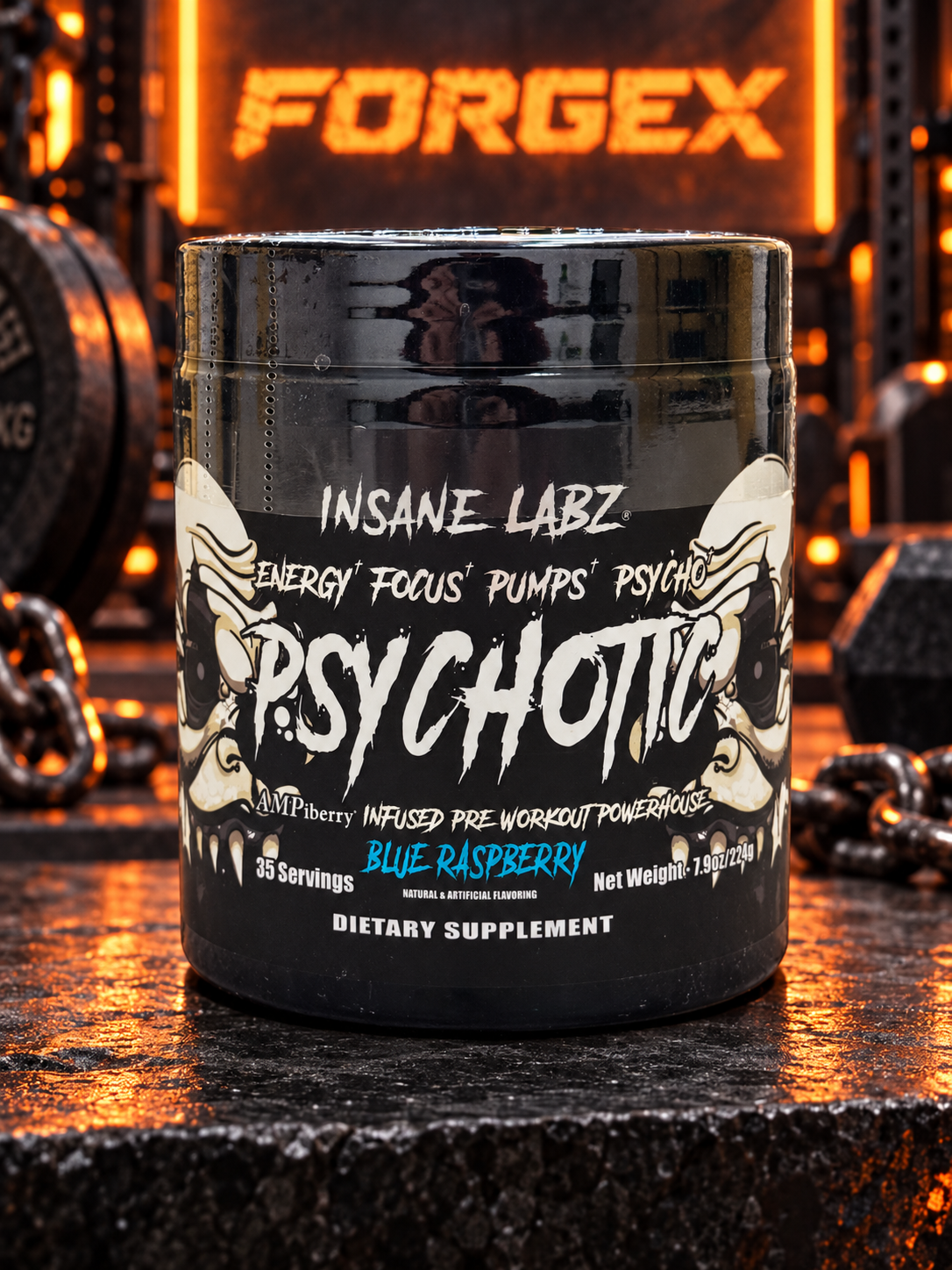 Psychotic Black — Голубая малина