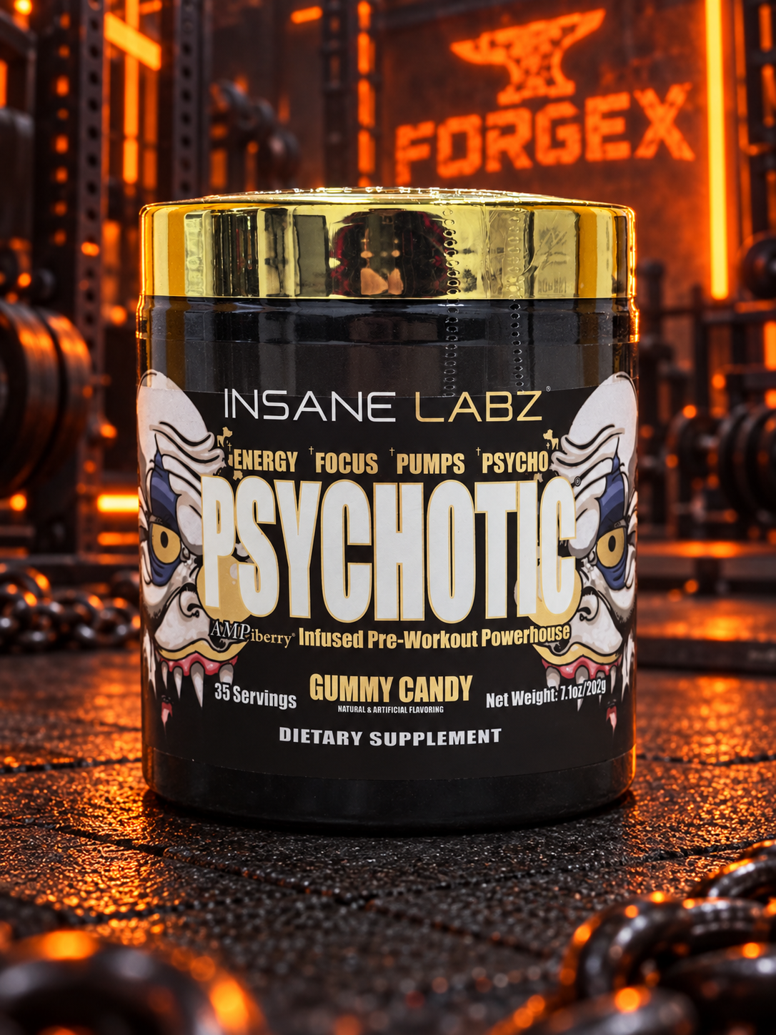 Psychotic GOLD от Insane Labz — Мармеладные конфеты