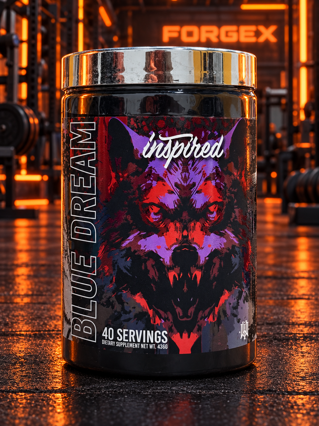 Inspired Nutraceuticals DVST8 Dark — Черника — голубая малина