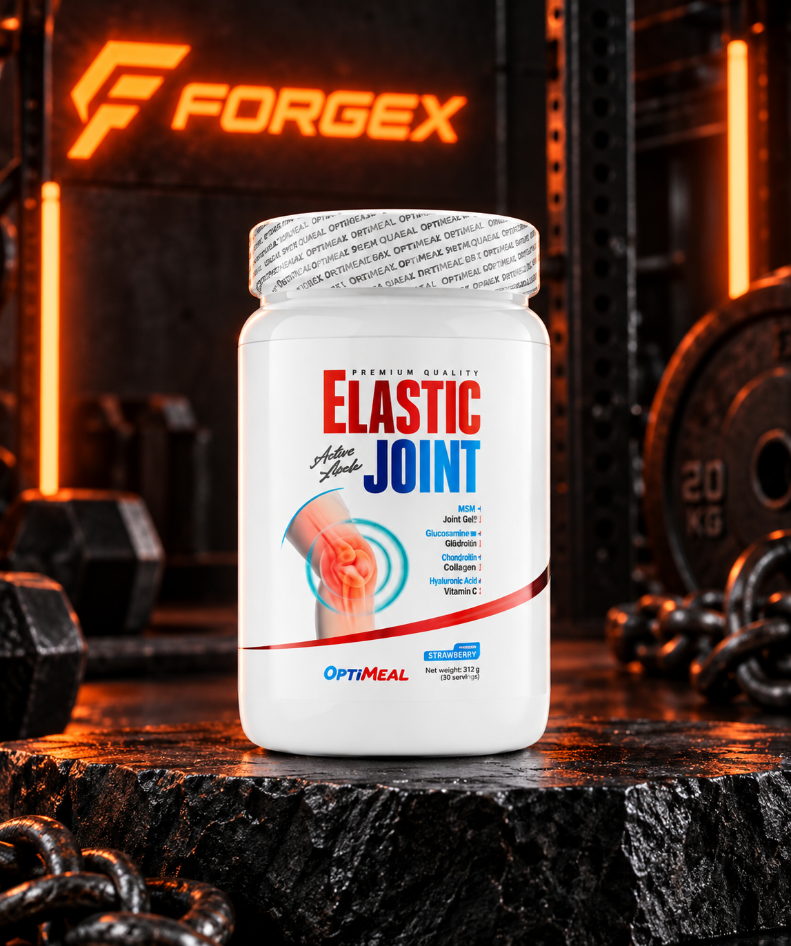OptiMeal Elastic Joint — Клубника