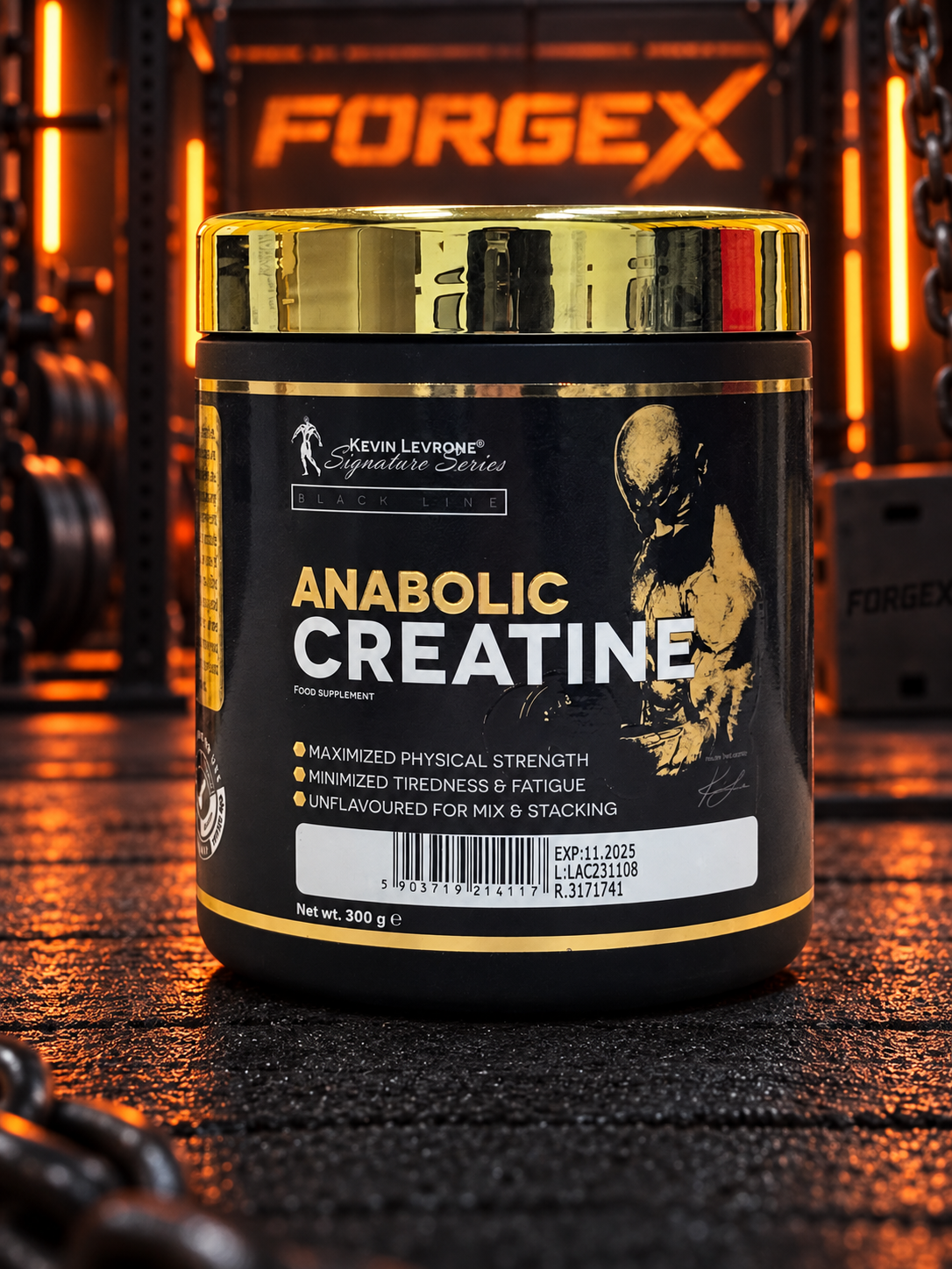 Kevin Levrone Anabolic Creatine — 300 г — Без вкуса