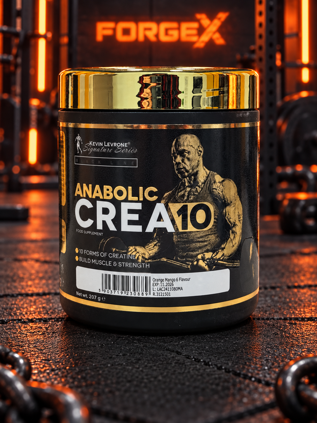 Kevin Levrone Anabolic Crea10 — 207 г — Апельсин — манго