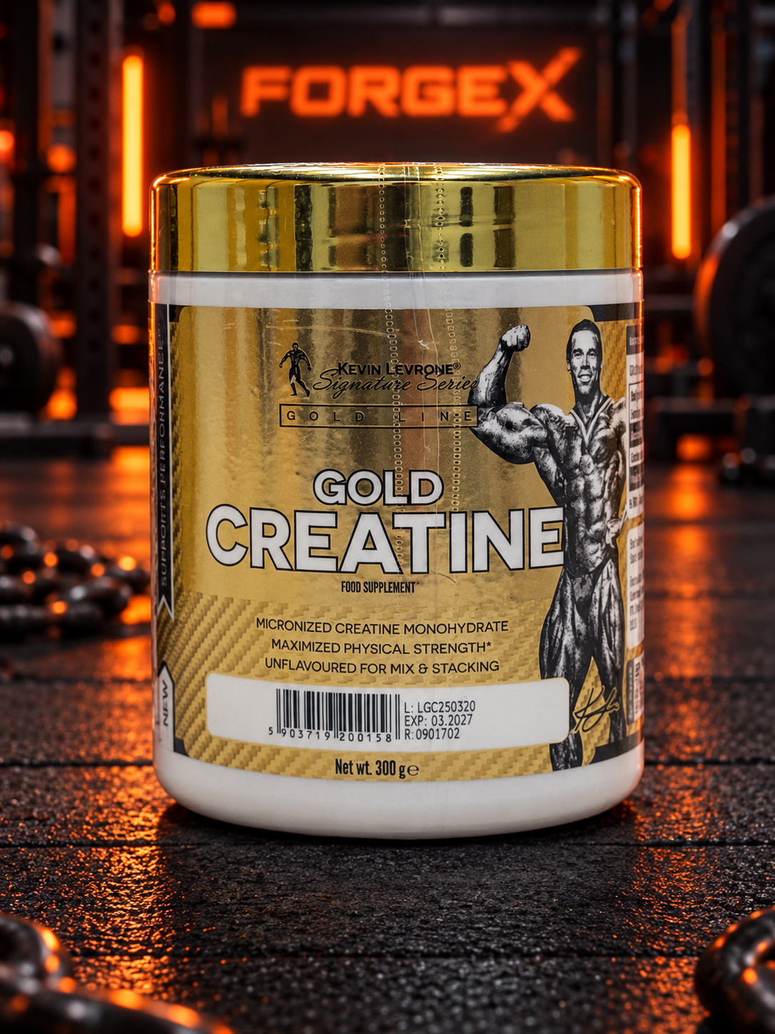 Kevin Levrone Gold Creatine — 300 г — Без вкуса