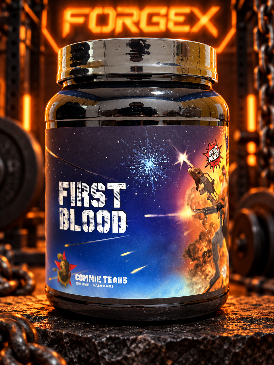 Merica x Panda Supps — First Blood — Commie Tears