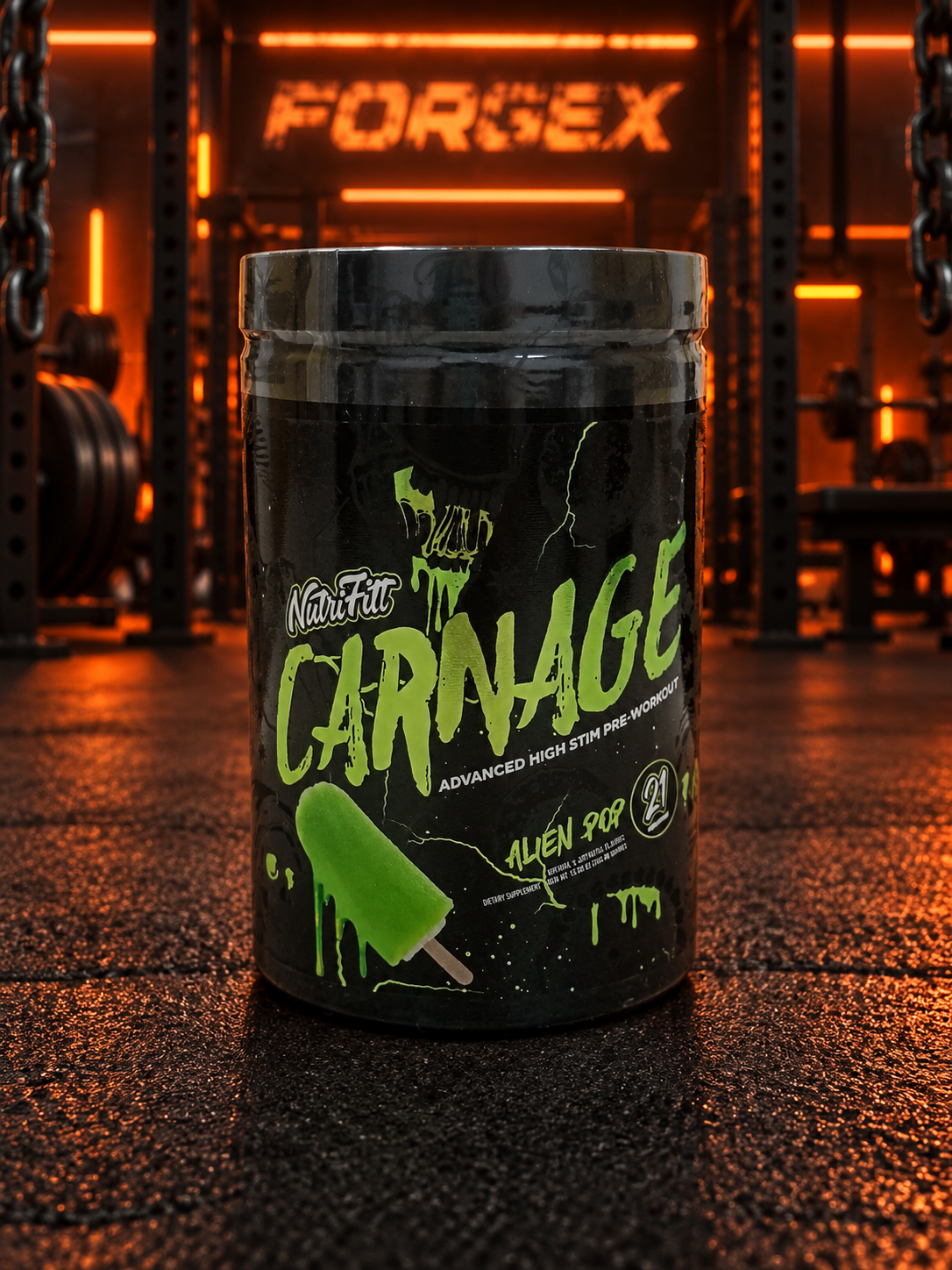NutriFitt Carnage — Alien Pop