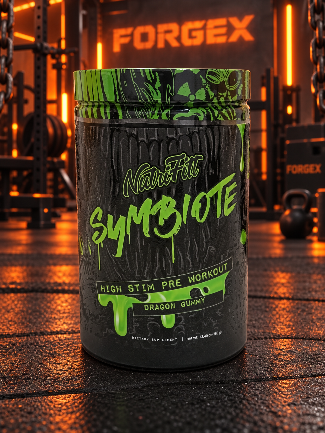 NutriFitt Symbiote Extreme Pre-Workout — Dragon Gummy
