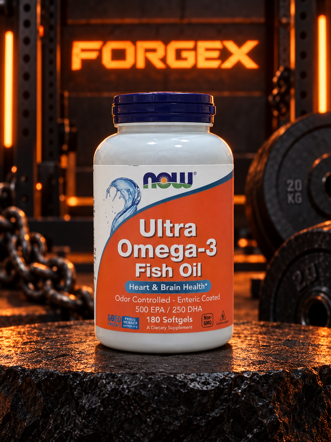NOW Ultra Omega-3 Fish Oil — Не указан