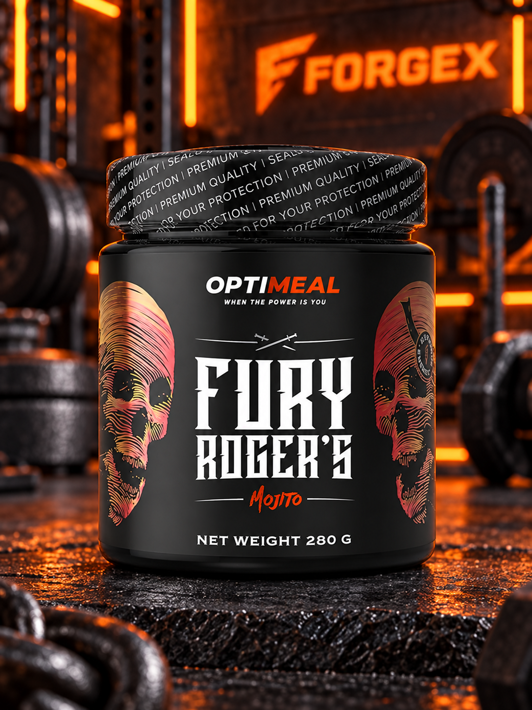 Opti Meal — Fury Rogers — Зеленое яблоко