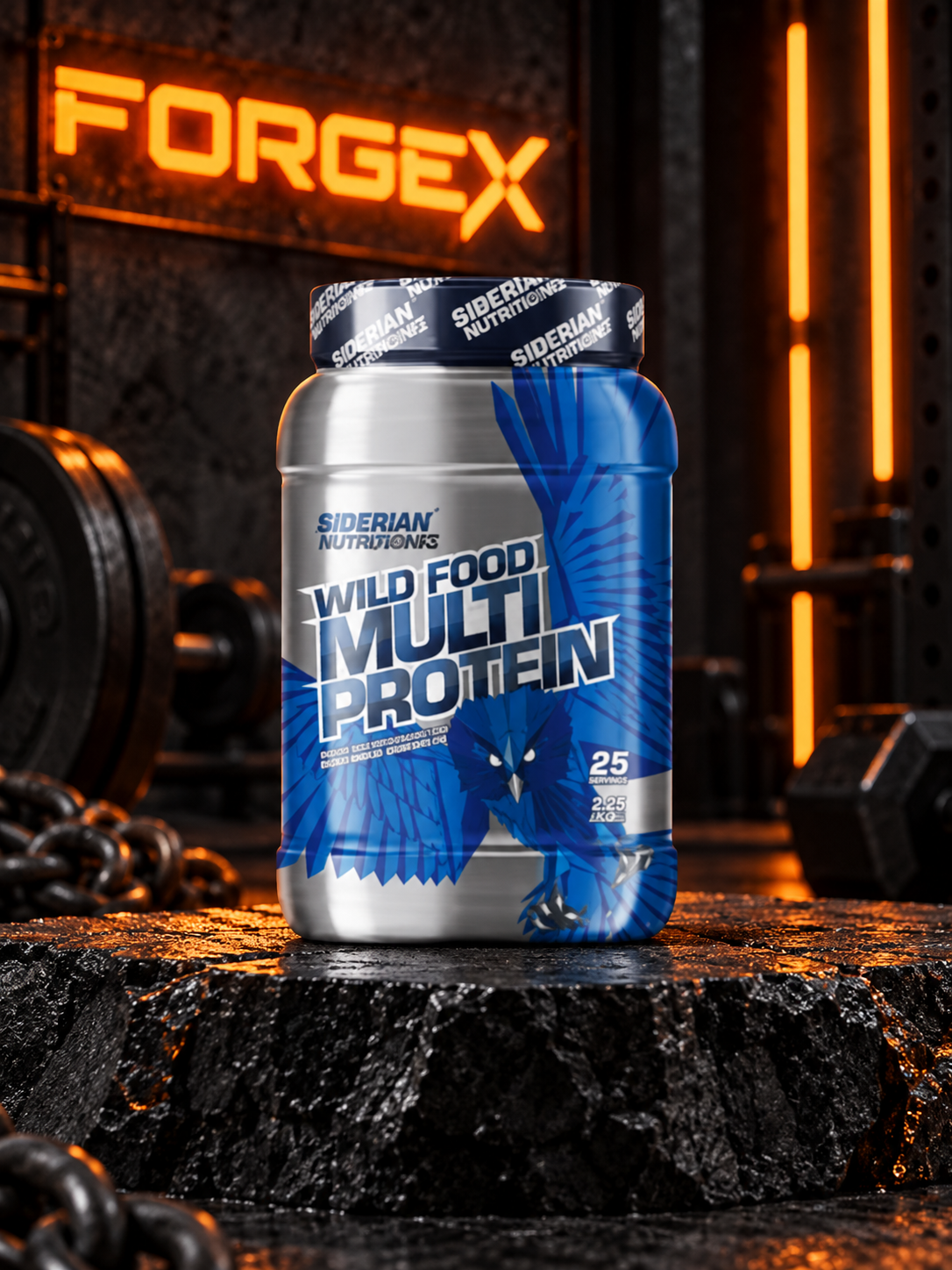 Siberian Nutrogunz - Wild Food Multi Protein — Шоколад