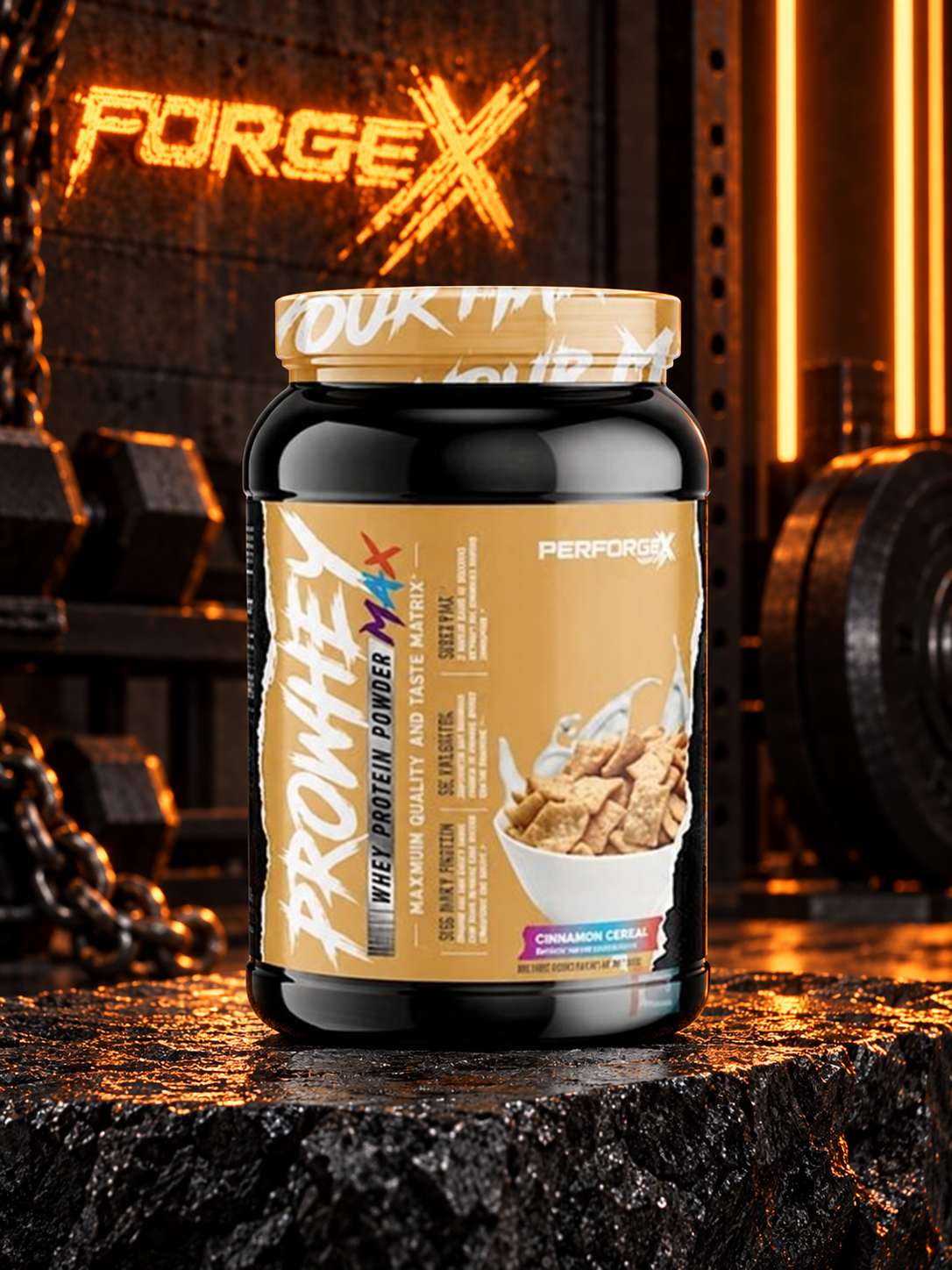 Performax Labs - ProWhey — Cinnamon Cereal