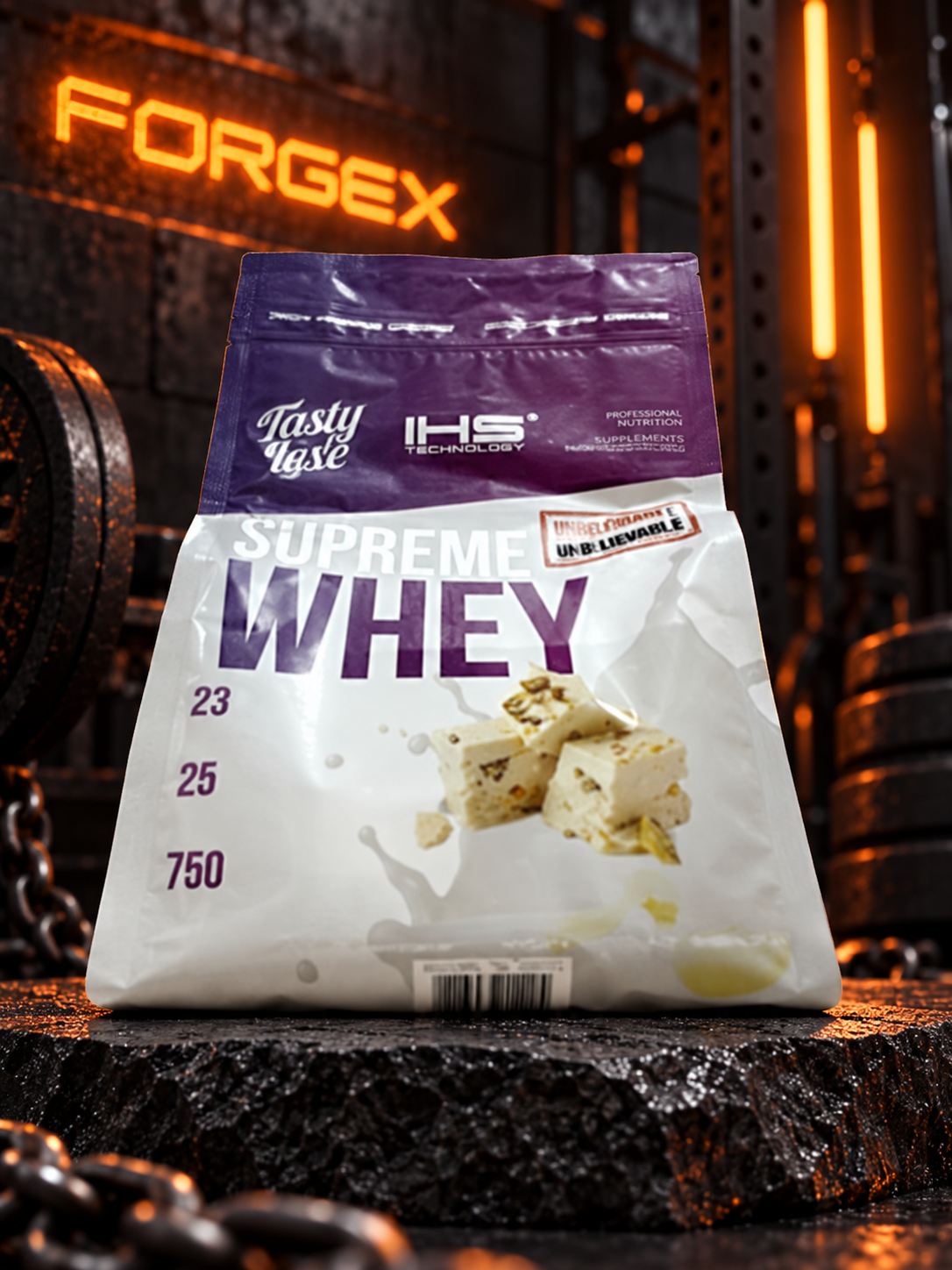 IHS Supreme Whey — клубника-белый шоколад