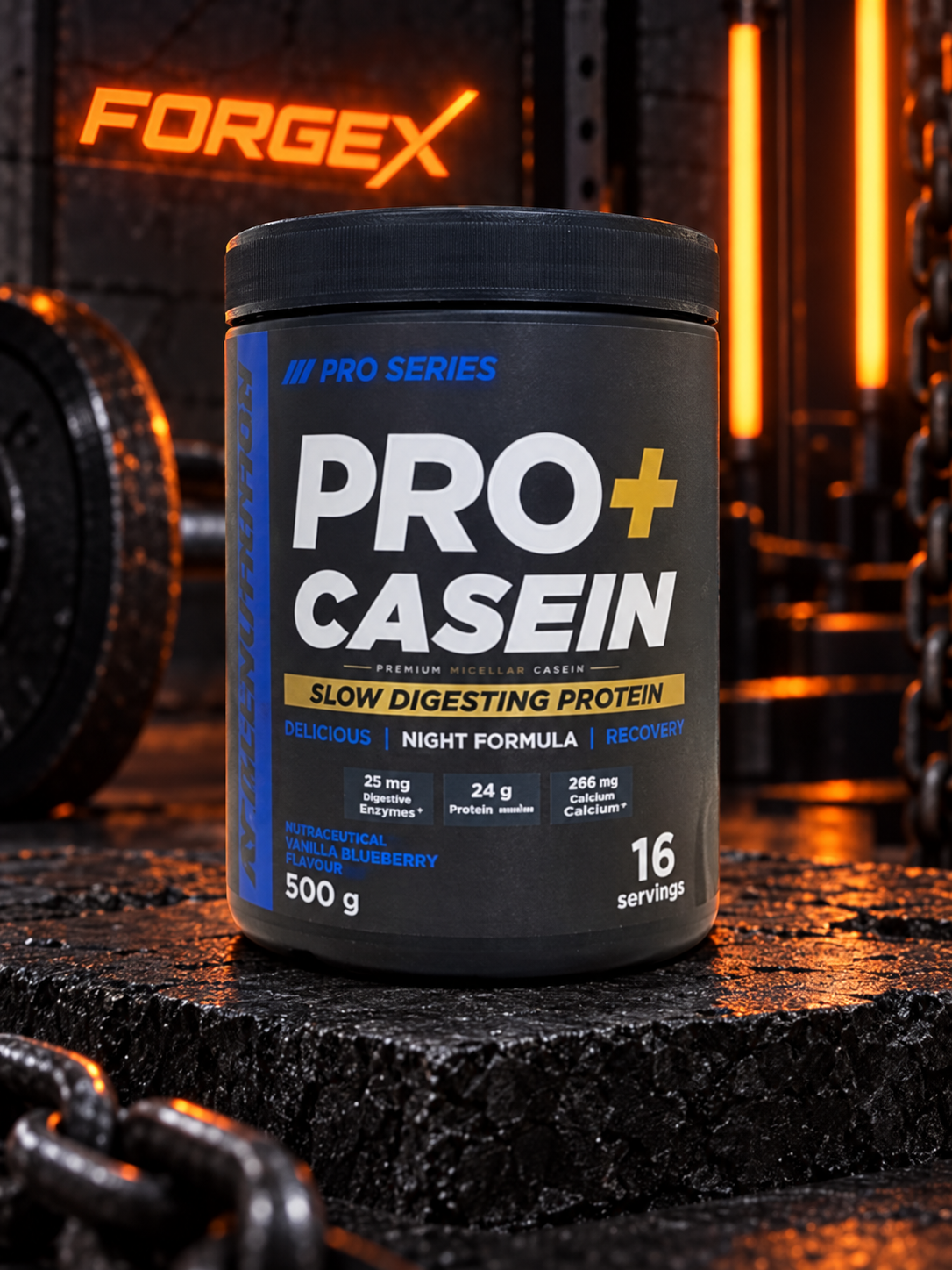 All Nutrition Pro Series -Pro+ Casein — Ваниль