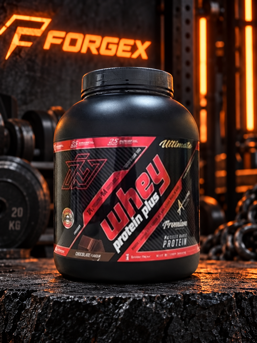 Immortal Nutrition Whey Protein Plus — Клубника
