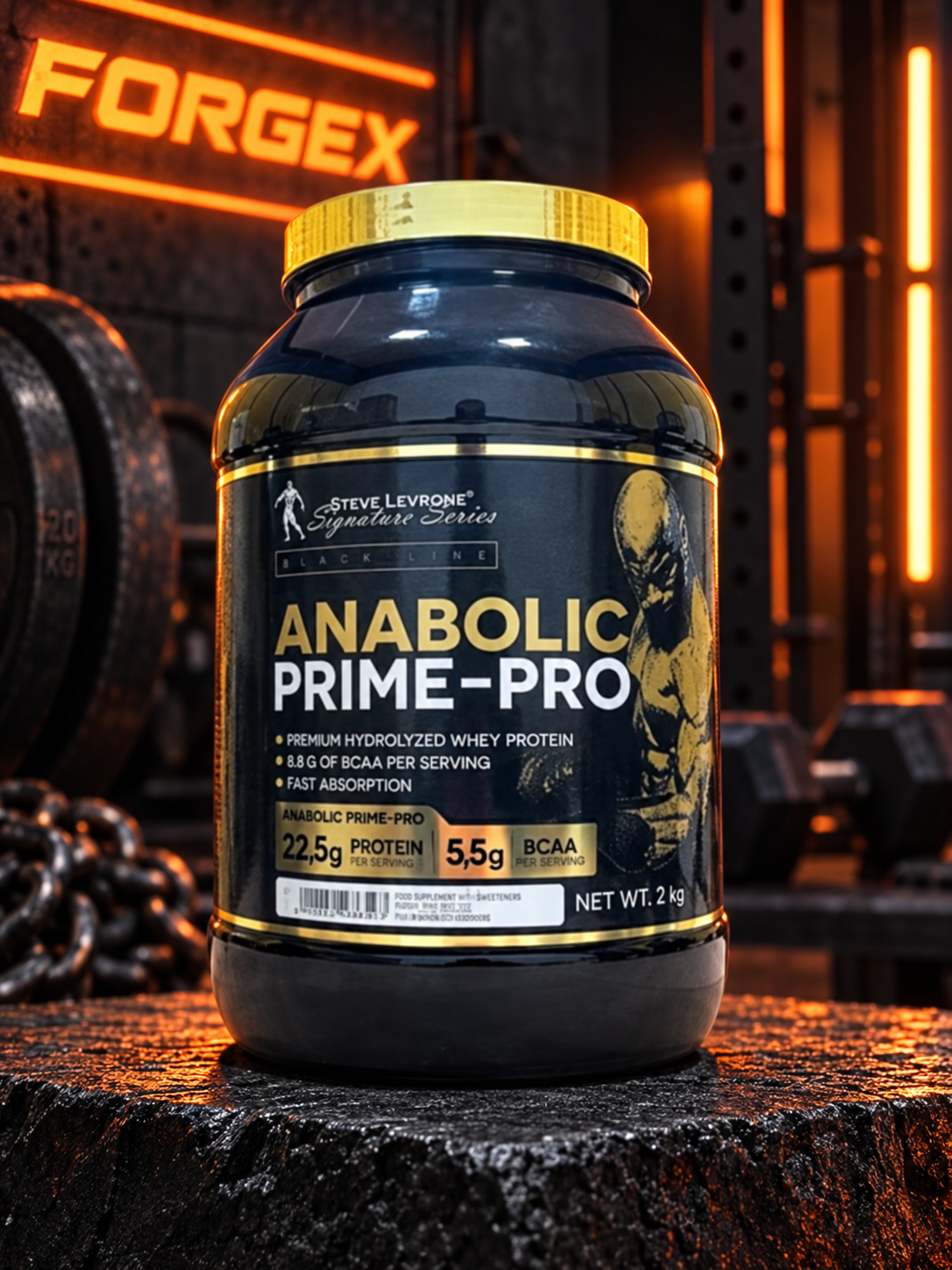 Kevin Levrone Anabolic Whey Prime Pro 2kg — Малина