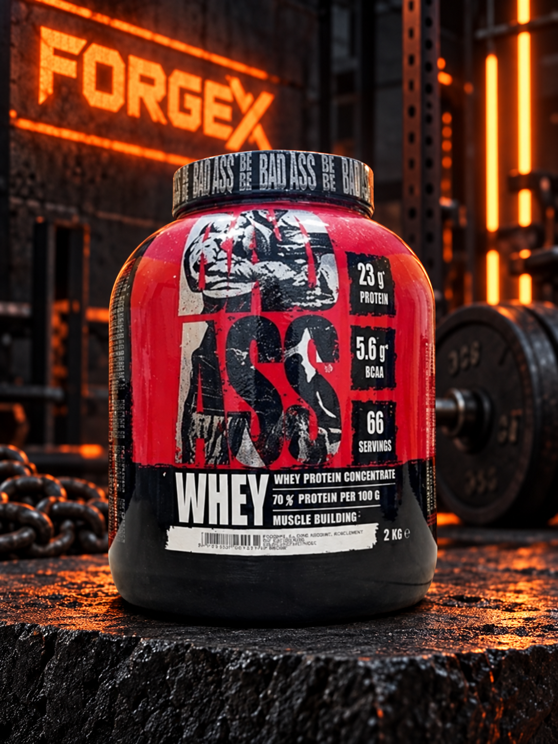 BAD ASS Protein Whey — ваниль