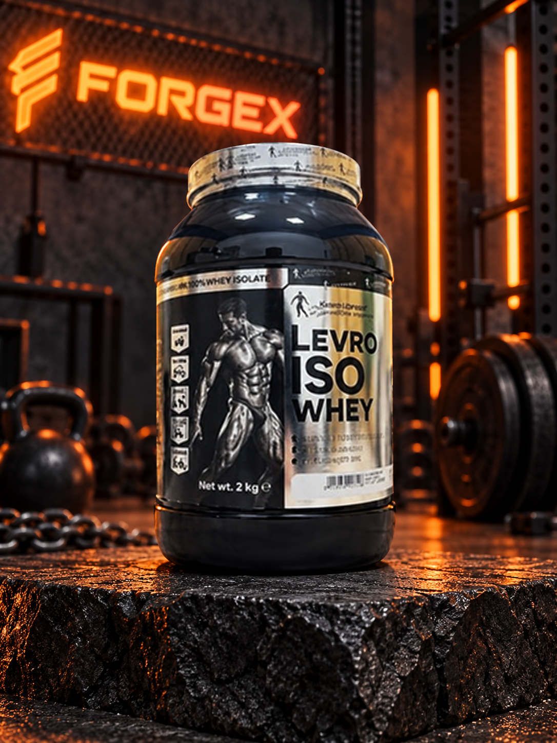 Kevin Levrone Levro Iso Whey(клубника) — клубника