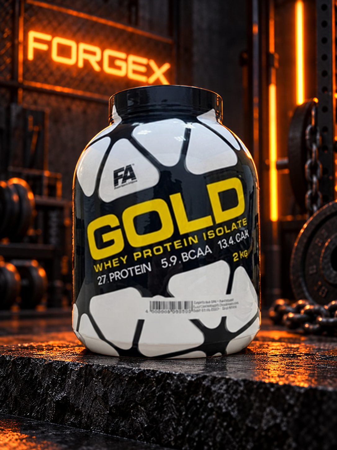 FA Gold Whey Protein Isolate(chocolate) — chocolate